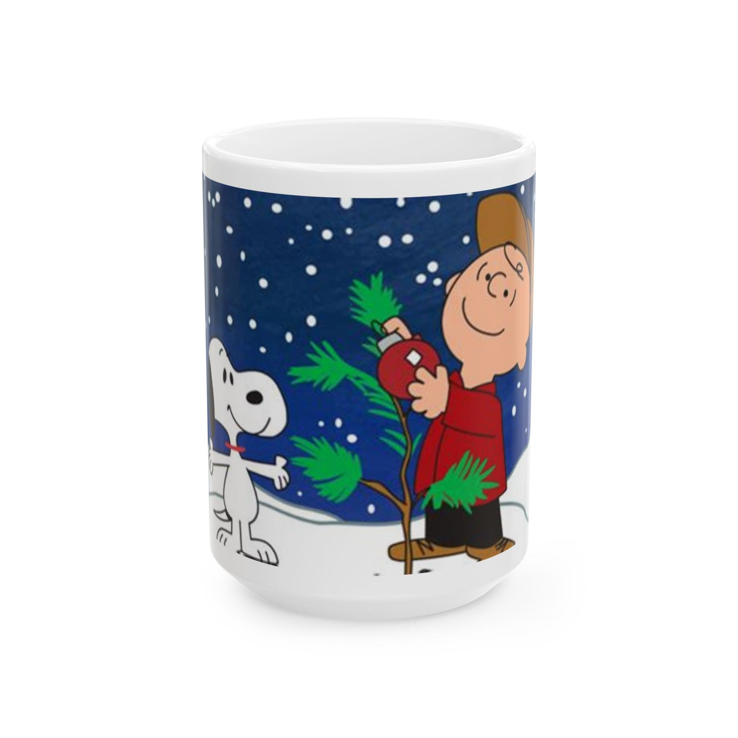 Princess Grace Charlie Brown Christmas Ceramic Mug Perfect Holiday Gift