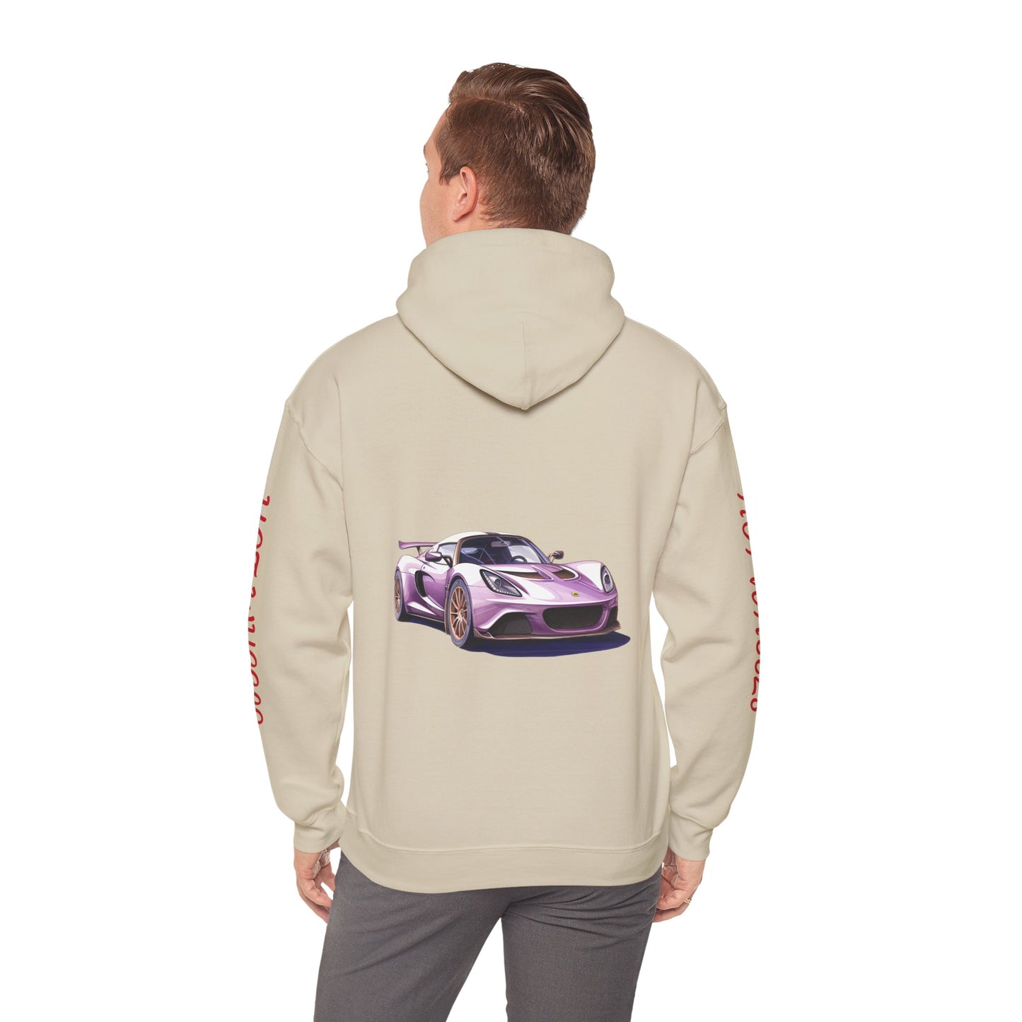 Princess Grace Retro Hot Wheels Unisex Hoodie Cool Car Graphic Sweatshirt