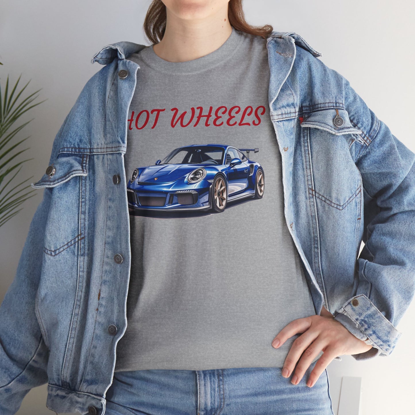 Princess Grace Cool Hot Wheels Unisex Heavy Cotton Tee Perfect Gift for Car Lovers