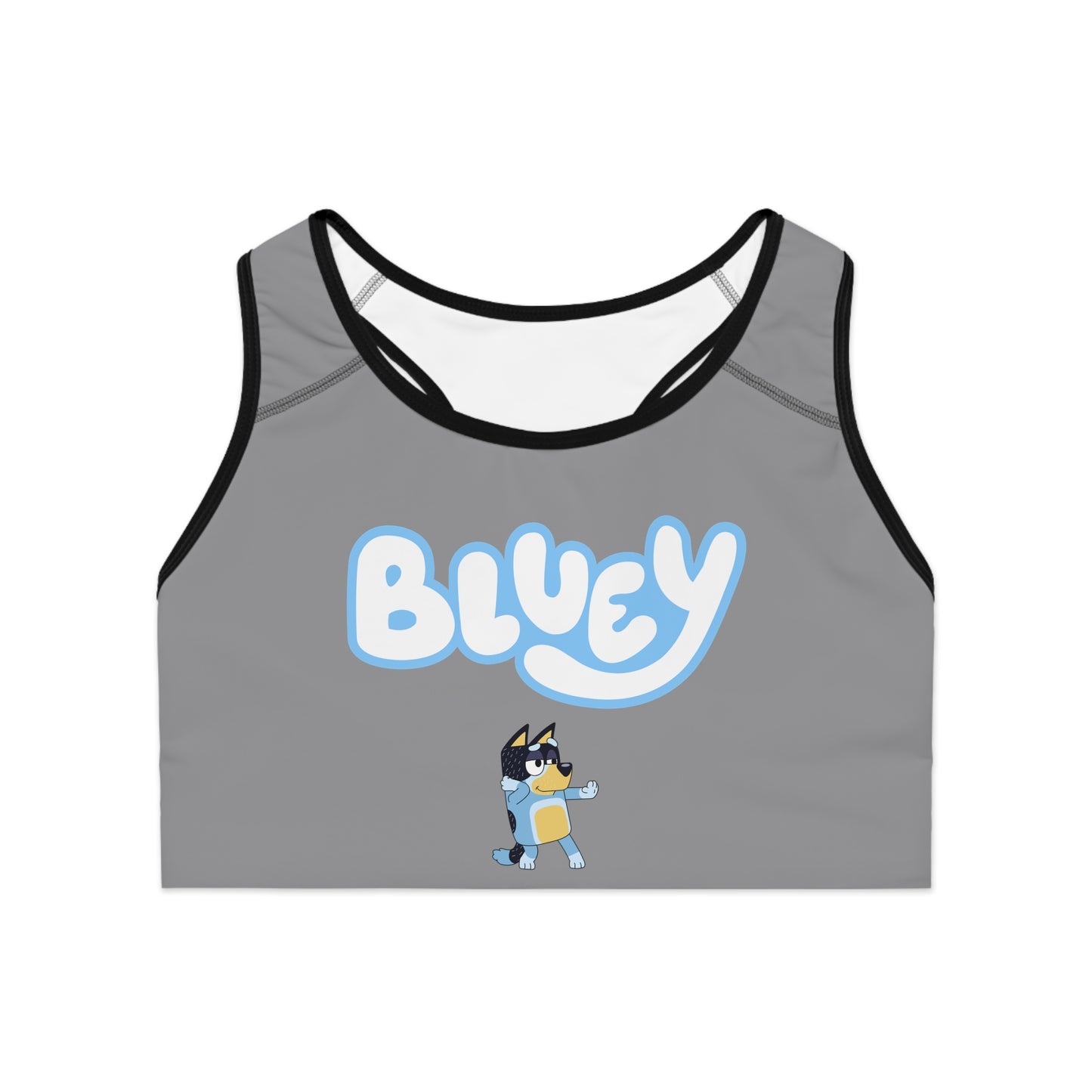 Princess Grace Bluey Sports Bra Fun and Functional Activewear