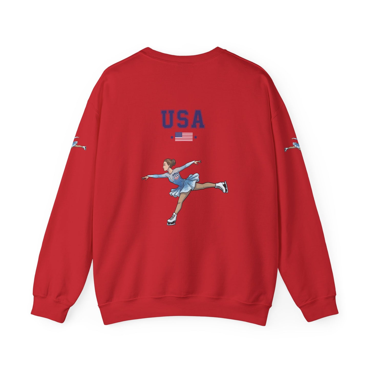 Princess Grace TEAM USA Unisex Heavy Blend Crewneck Sweatshirt