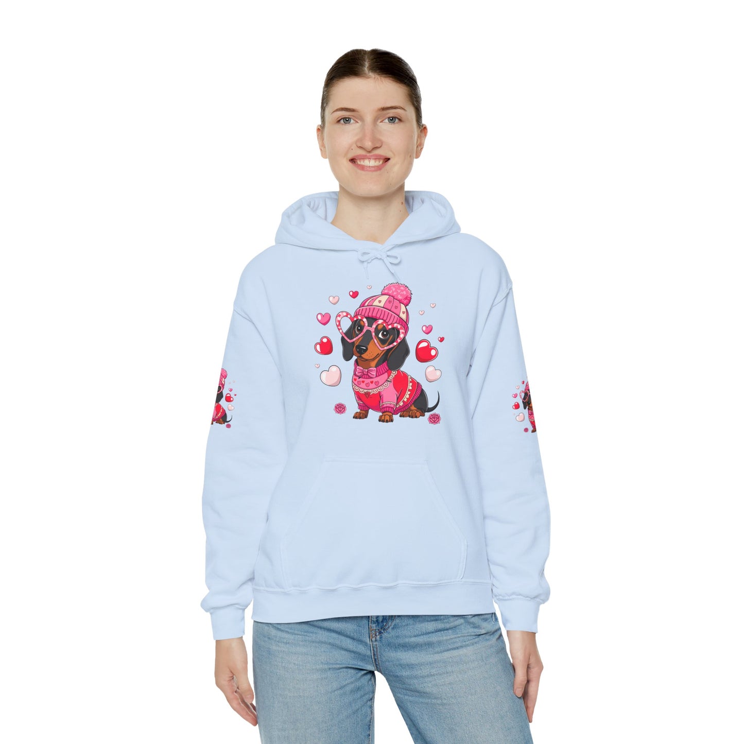 Princess Grace Cute Dachshund Love Sweatshirt for Dog Lovers