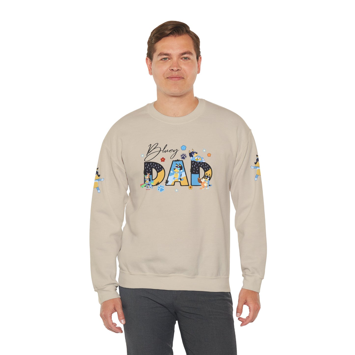 Princess Grace Bluey Funny Bluey Dad Crewneck Sweatshirt for Dads