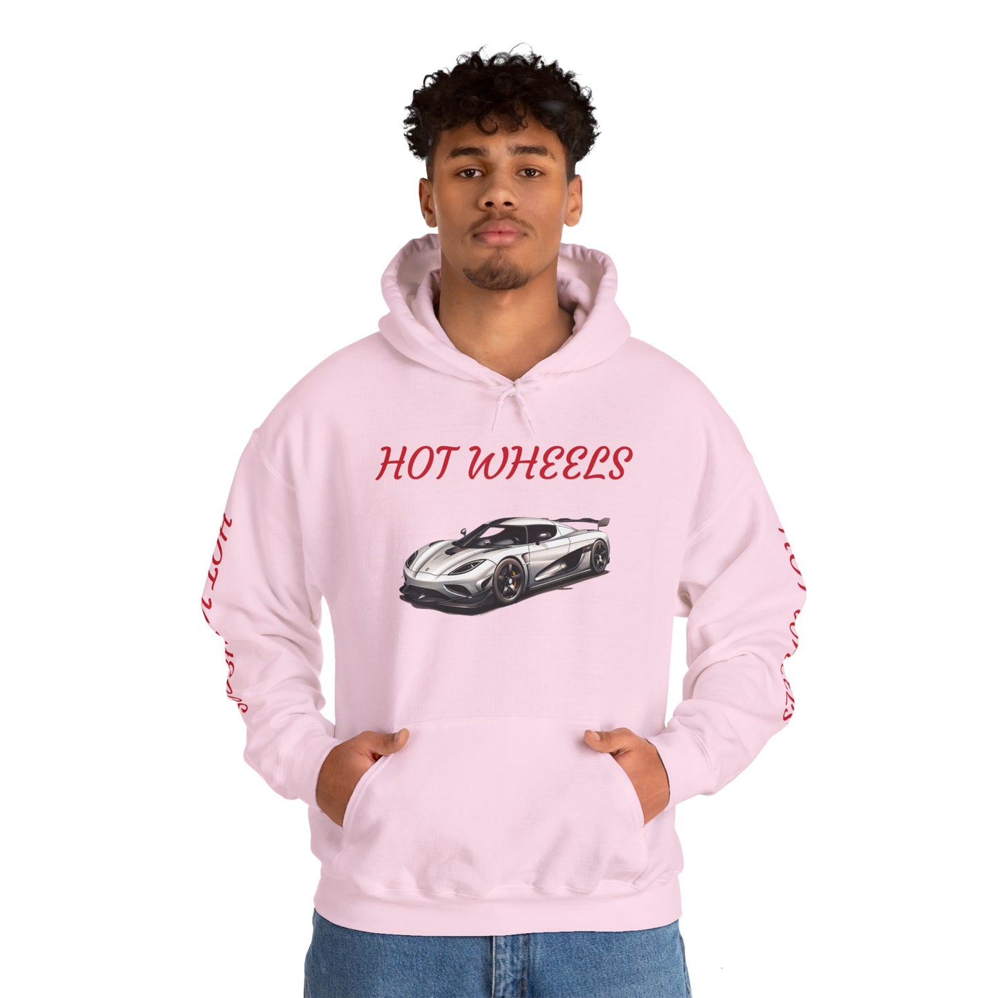 Princess Grace Hot Wheels Car Sweatshirt Unisex Heavy Blend Hoodie for Automotive Enthusiasts