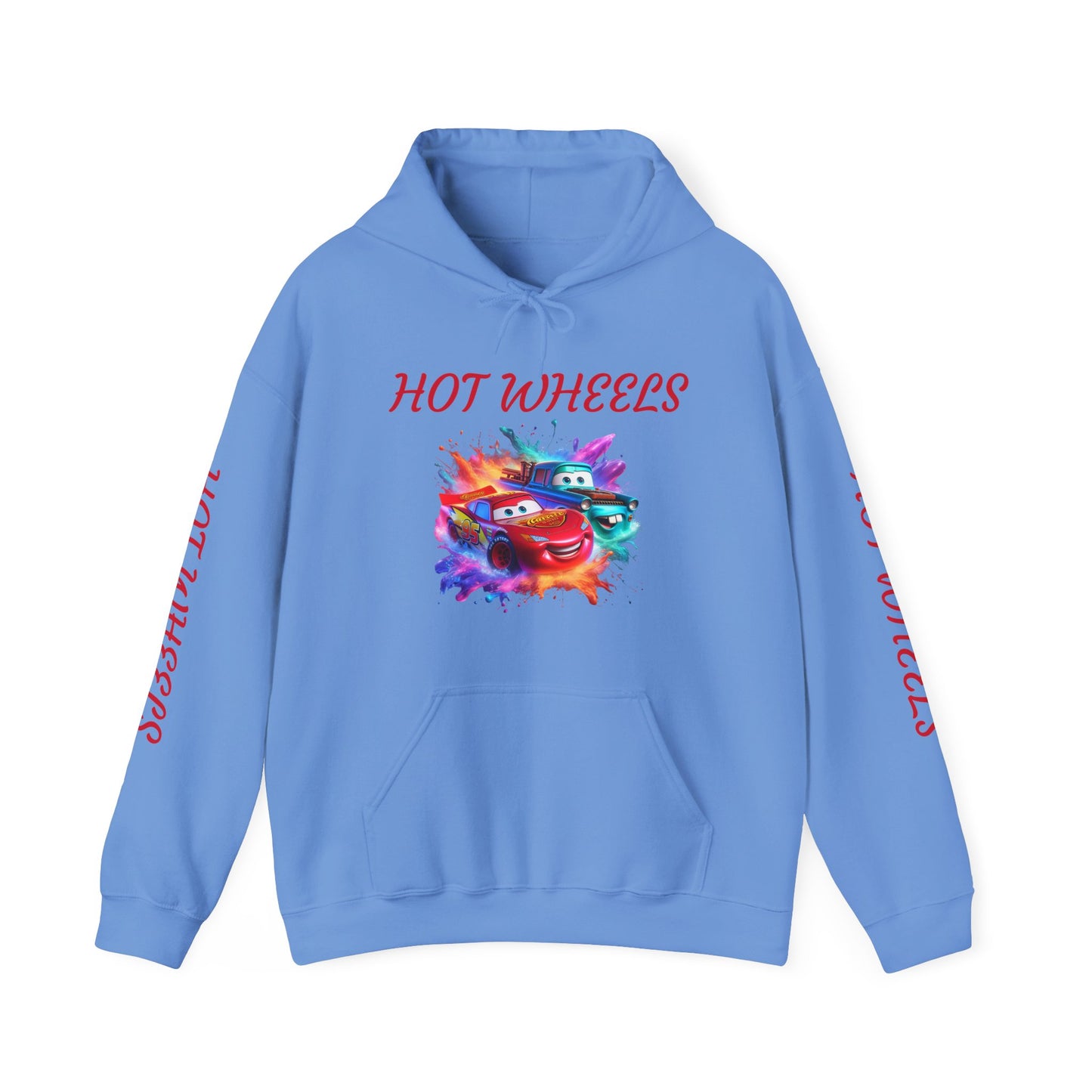 Princess Grace Cool Hot Wheels Unisex Hooded Sweatshirt Perfect for Car Enthusiasts