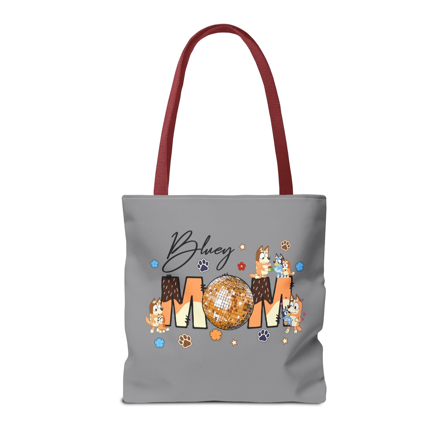 Princess Grace Bluey Mom Tote Bag Stylish Pet Lover Gift with Fun Design