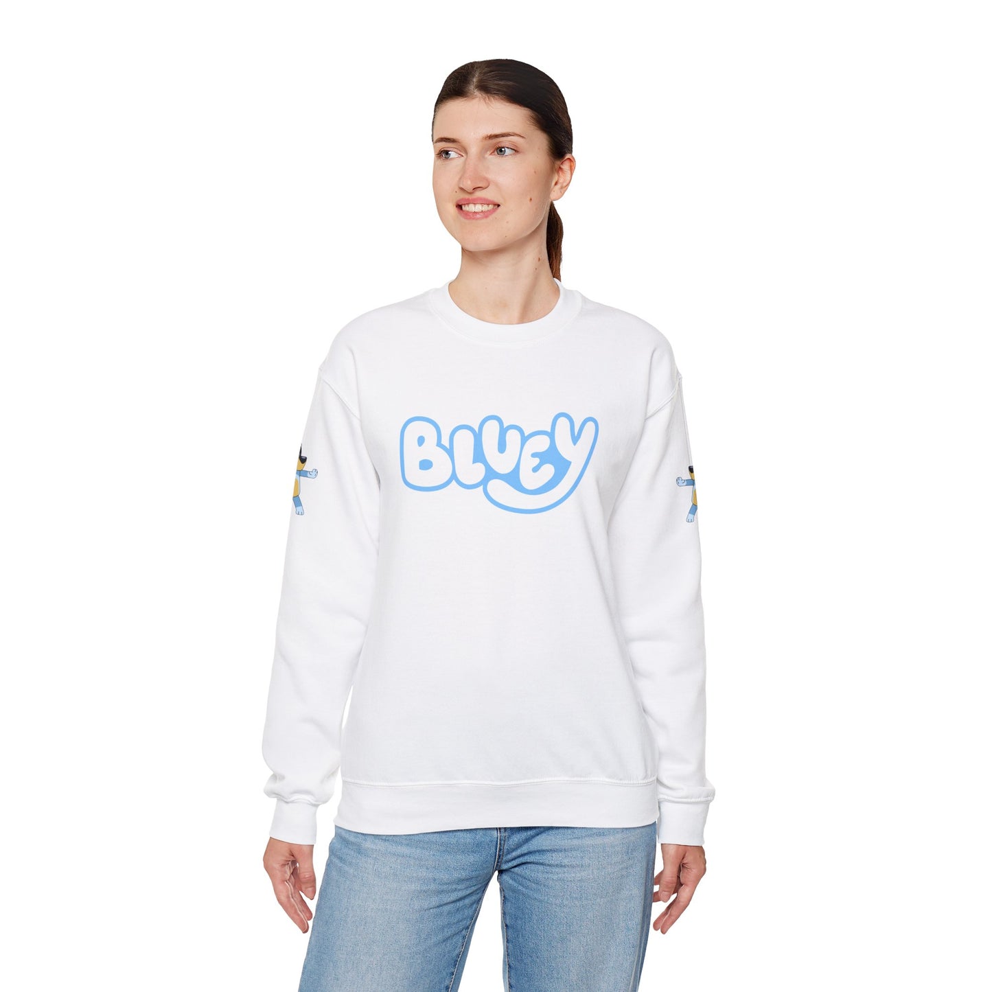 Princess Grace Bluey Crewneck Sweatshirt Cozy Unisex Pullover for Kids & Adults