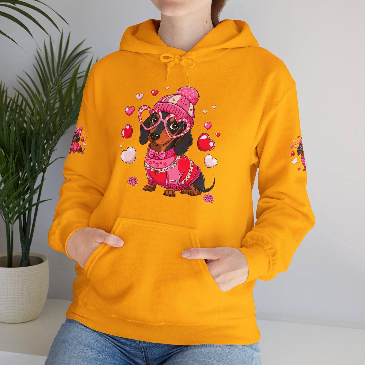 Princess Grace Cute Dachshund Love Sweatshirt for Dog Lovers