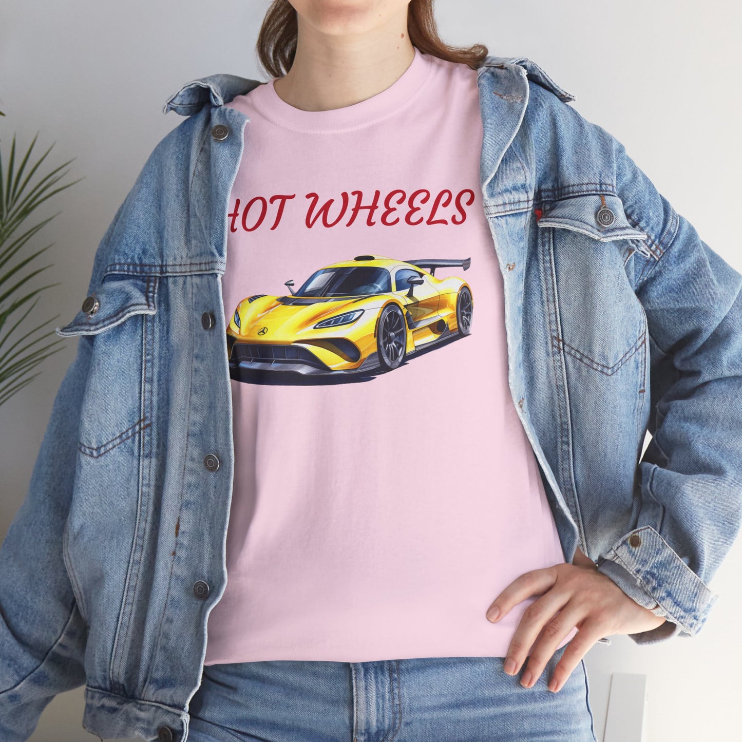 Princess Grace Hot Wheels Unisex Heavy Cotton Tee Perfect for Car Enthusiasts