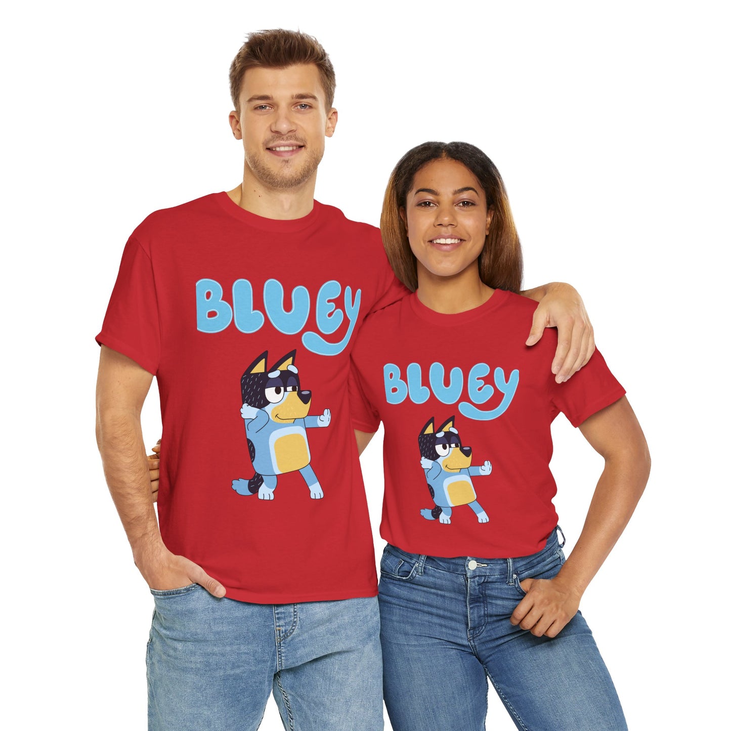 Princess Grace Bluey Unisex Heavy Cotton Tee Fun & Playful Kids Shirt