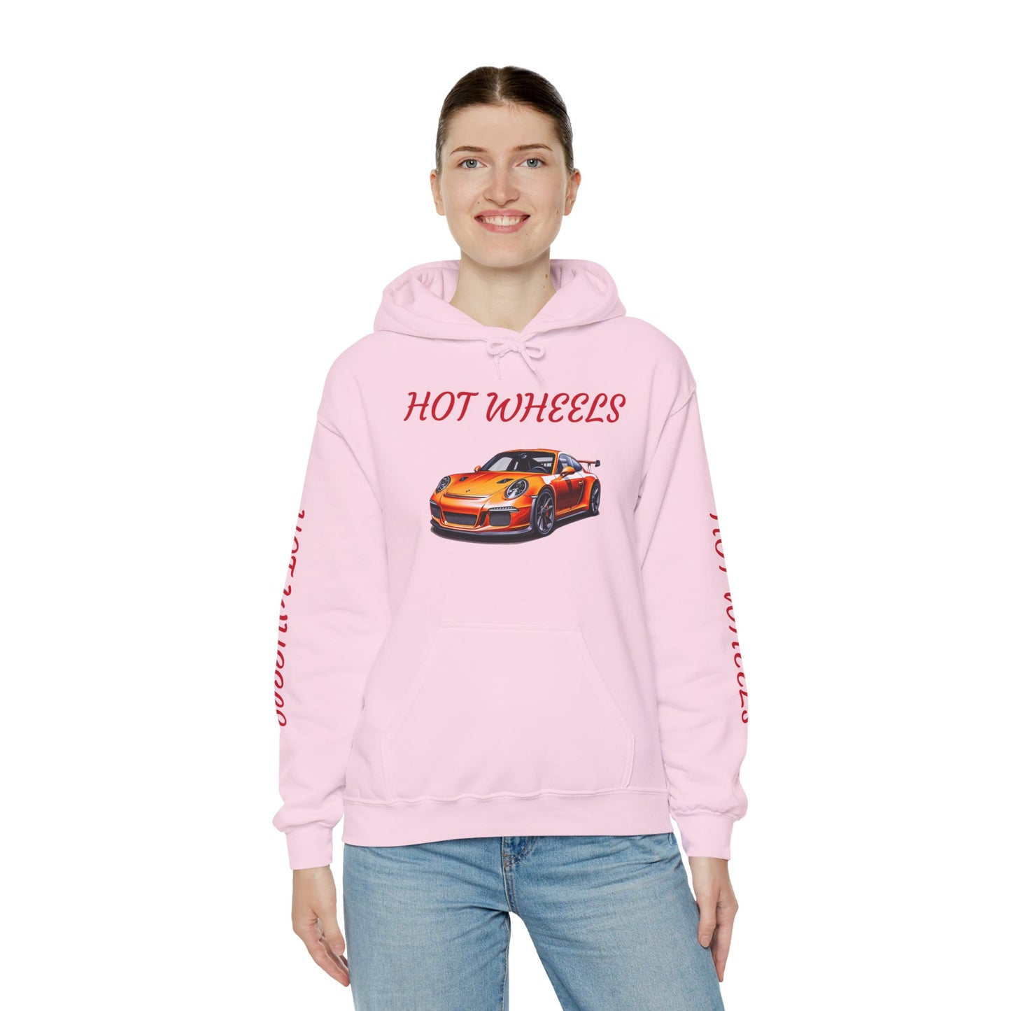 Princess Grace Hot Wheels Unisex Heavy Blend Hooded Sweatshirt Perfect for Car Enthusiasts Ideal Gift for Birthdays and Celebrations