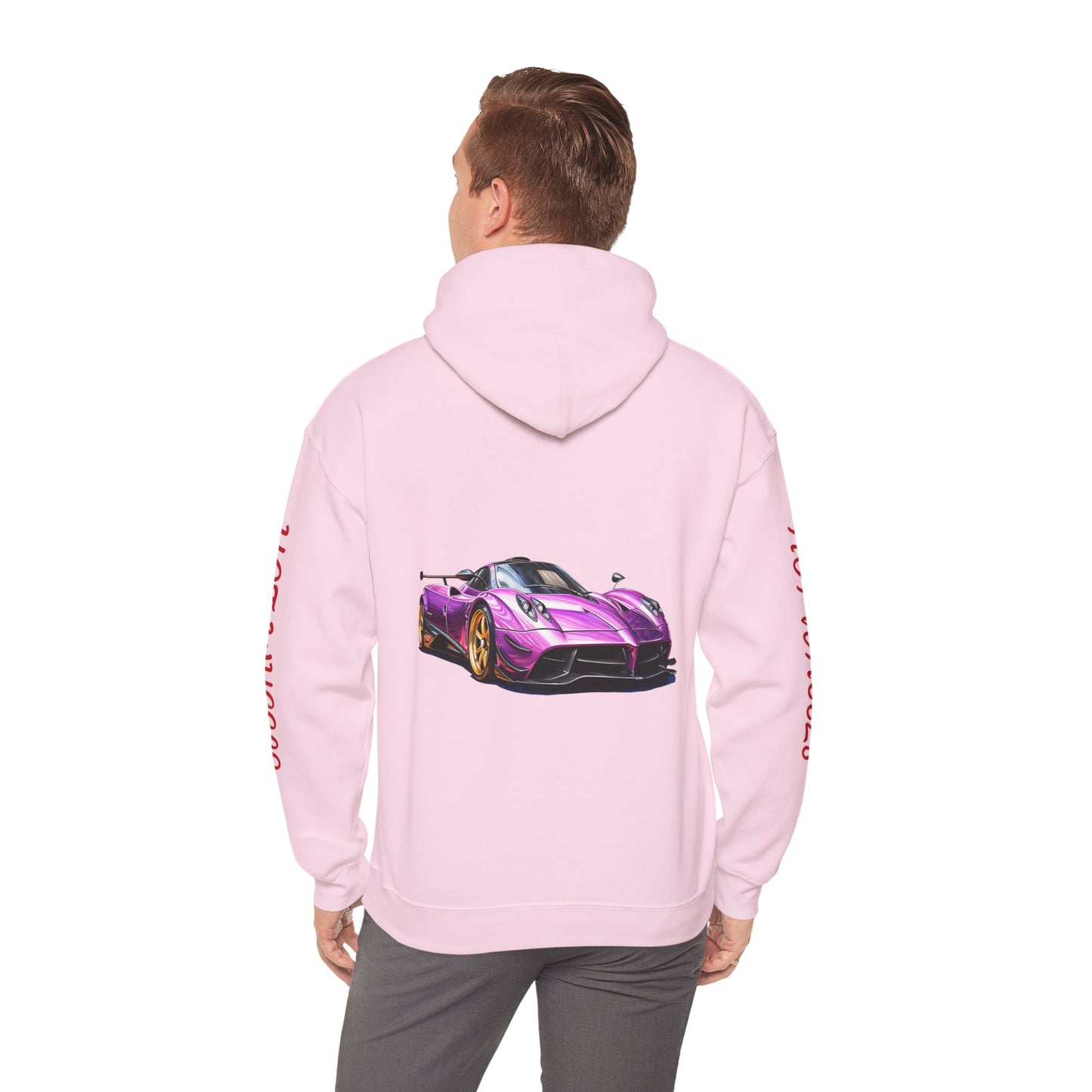 Princess Grace Hot Wheels Graphic Hoodie for Car Enthusiasts