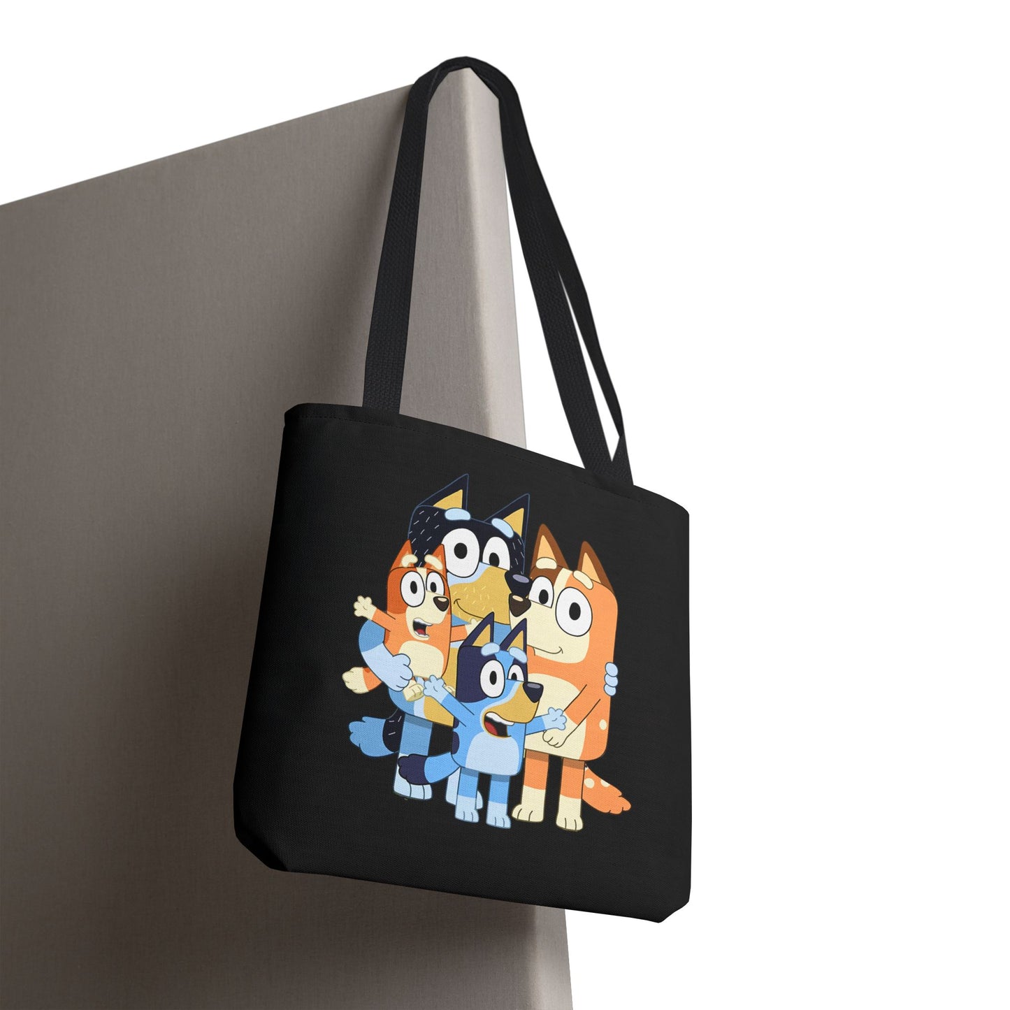 Princess Grace Playful Family Tote Bag Perfect for Kids and Fans of Bluey