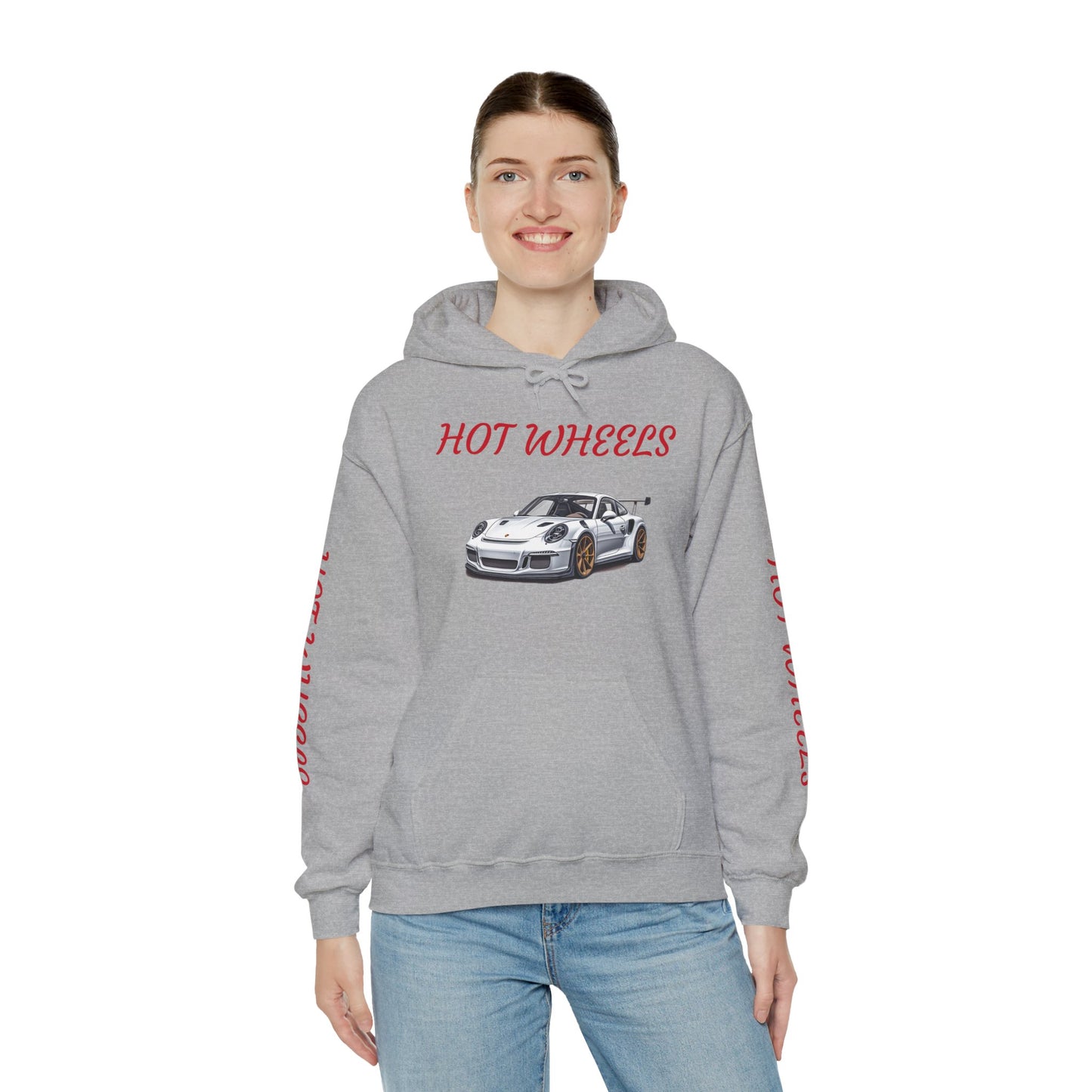 Princess Grace Hot Wheels Unisex Hooded Sweatshirt Car Lovers Apparel
