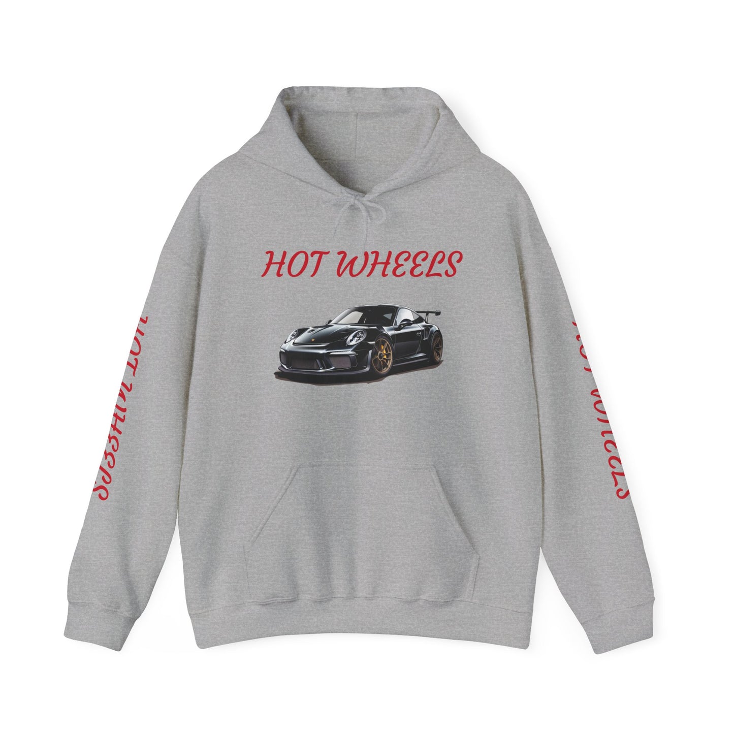Princess Grace Hot Wheels Unisex Hooded Sweatshirt Passion for Cars and Racing Enthusiasts