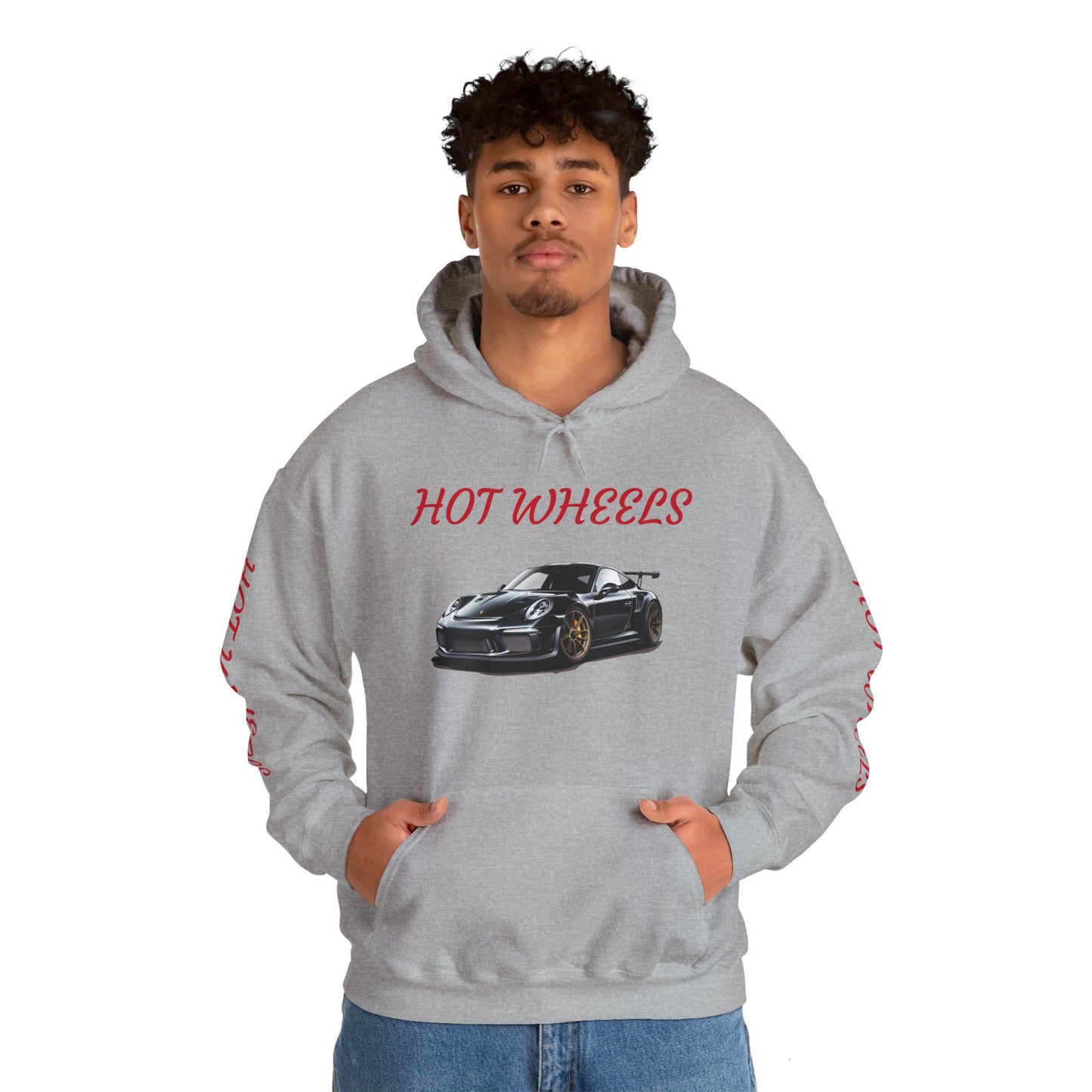 Princess Grace Hot Wheels Unisex Hooded Sweatshirt Passion for Cars and Racing Enthusiasts