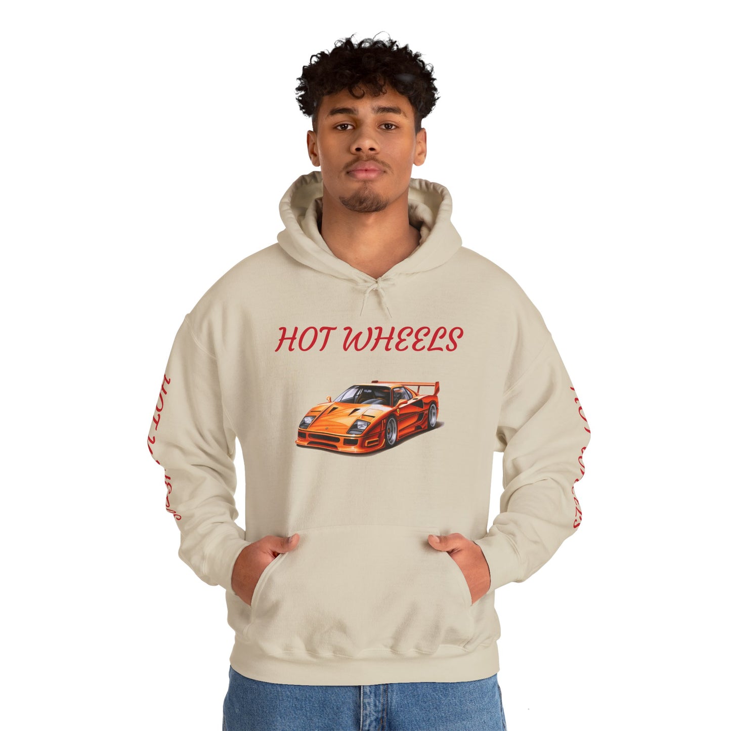 Princess Grace Hot Wheels Unisex Heavy Blend Hooded Sweatshirt Retro Racing Style