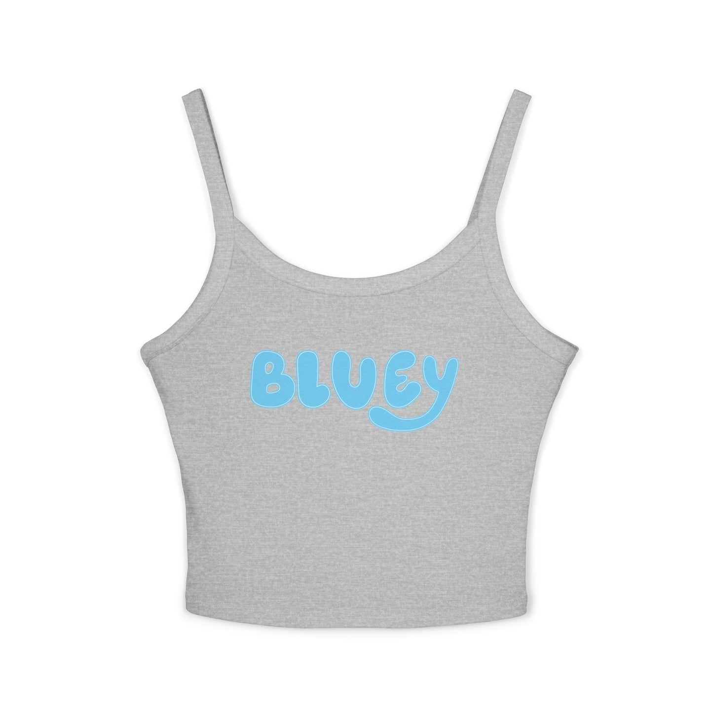 Princess Grace Bluey Women's Spaghetti Strap Tank Top Playful Summer Style