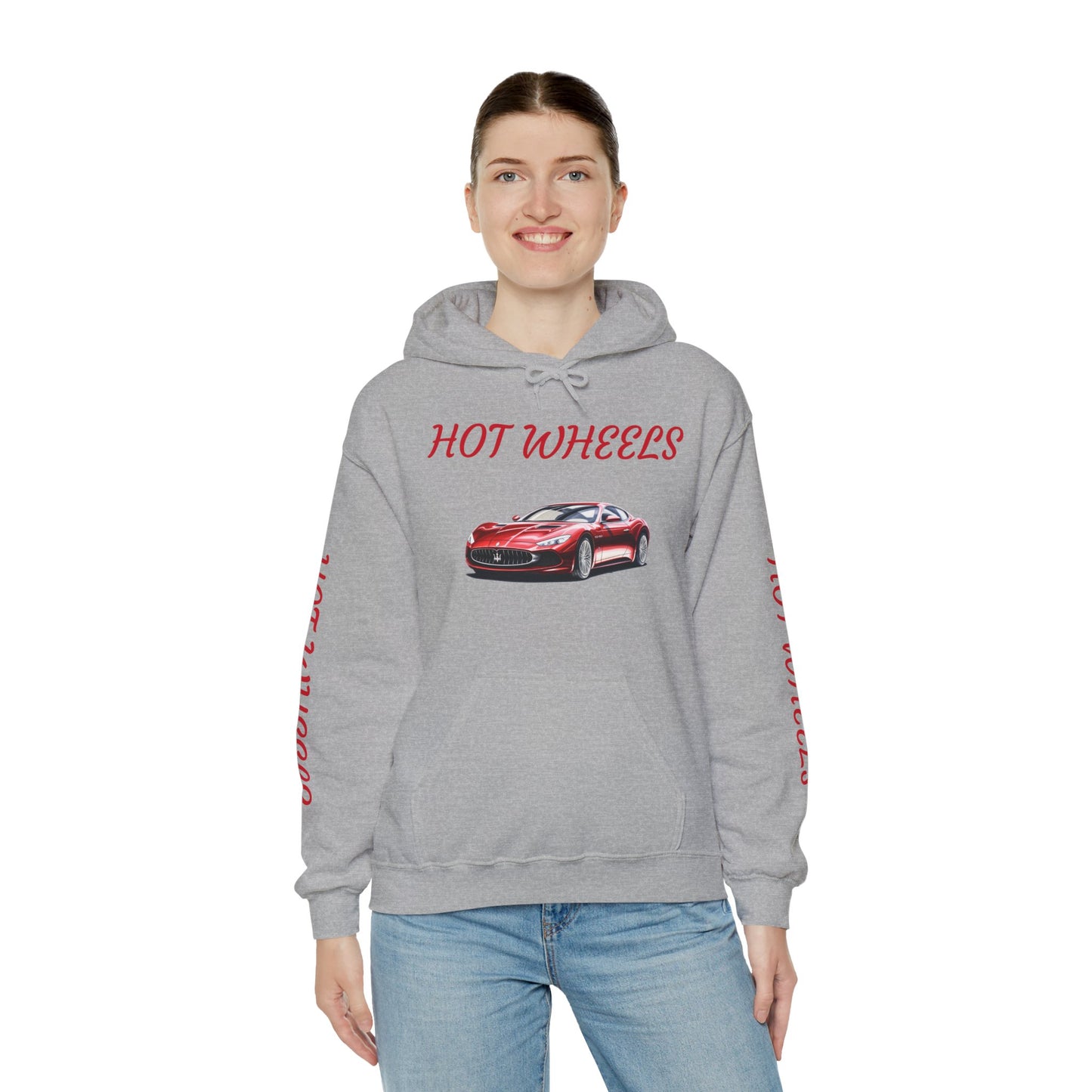 Princess Grace Hot Wheels Unisex Hoodie Perfect for Car Enthusiasts and Casual Wear