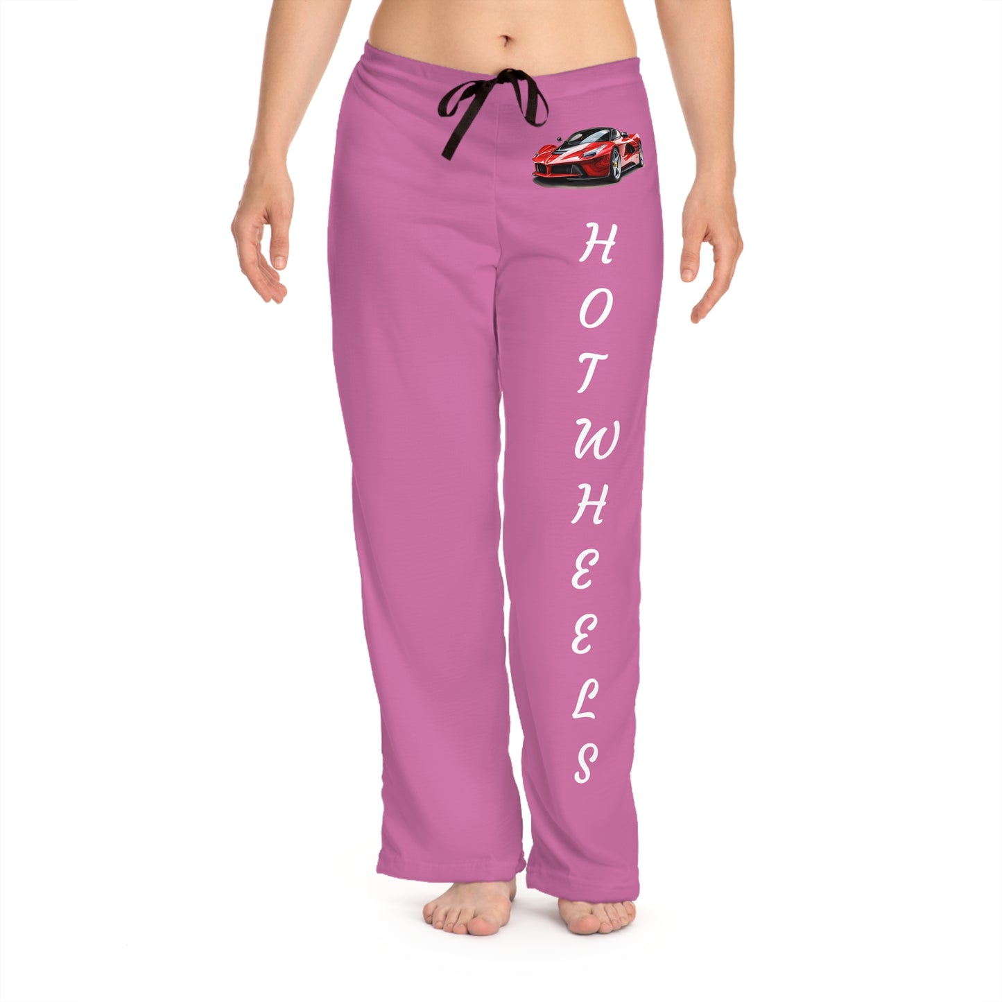Princess Grace Hot Wheels Pajama Pants Pink Relaxation Wear