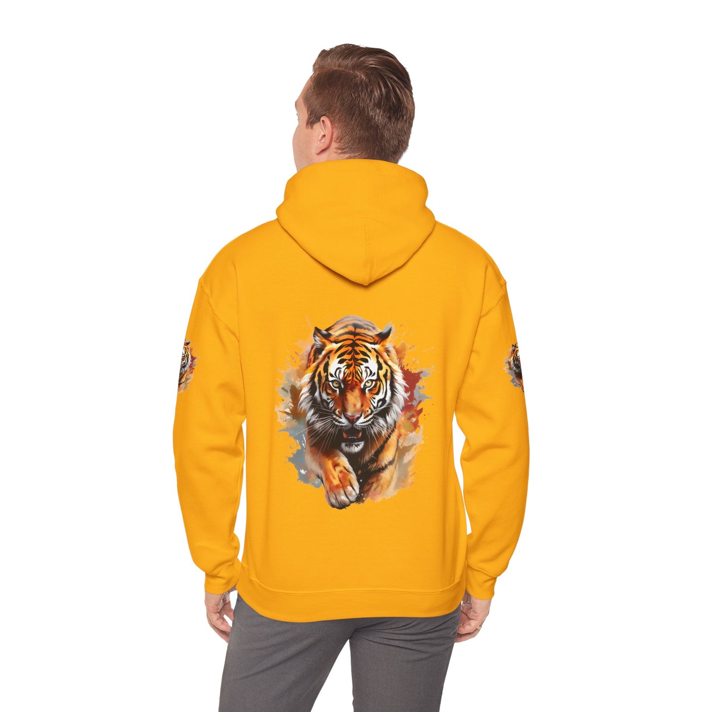 Princess Grace Fierce Tiger Graphic Unisex Heavy Blend Hoodie