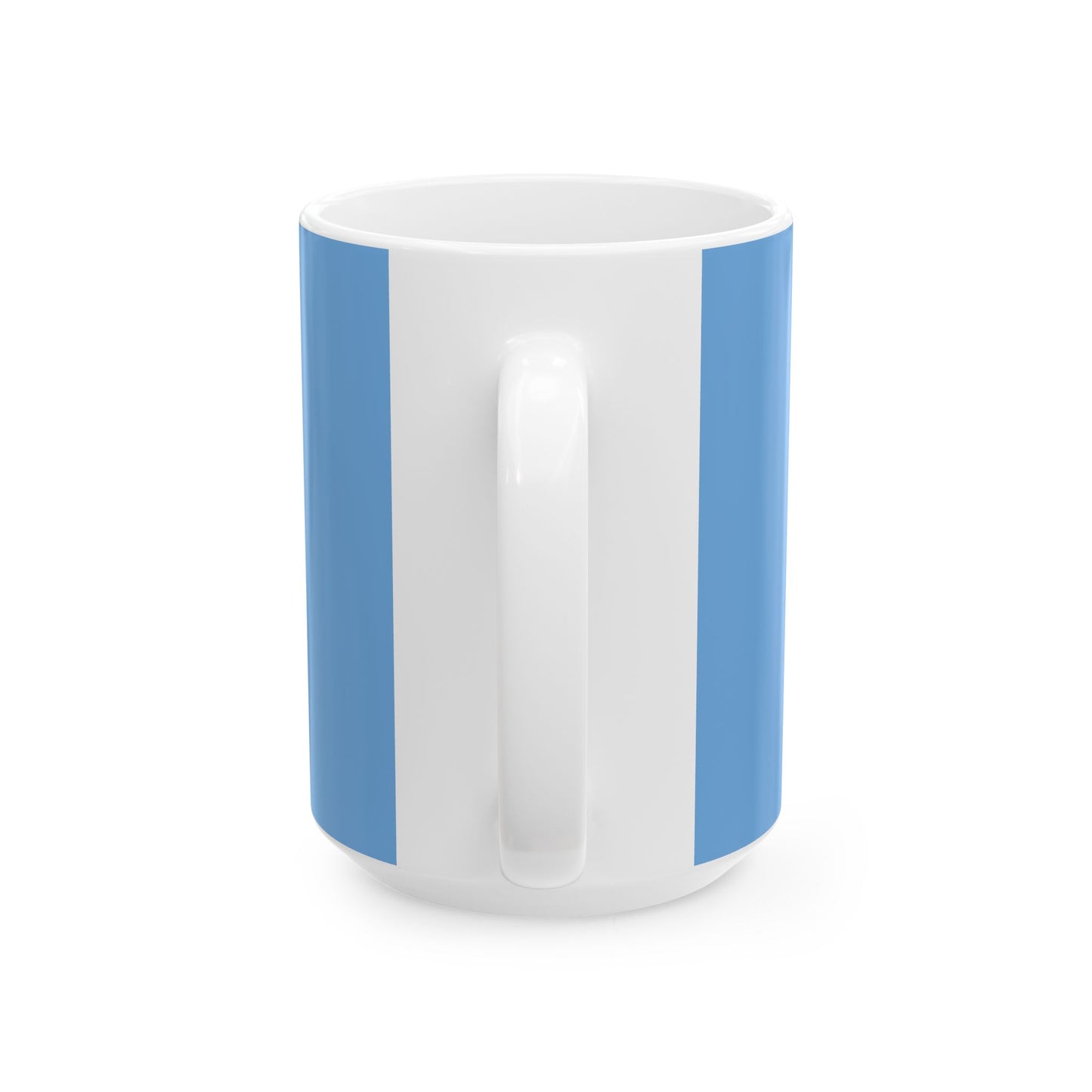 Princess Grace Motivational Ceramic Mug "No Stress Because" Perfect Gift for Relaxation
