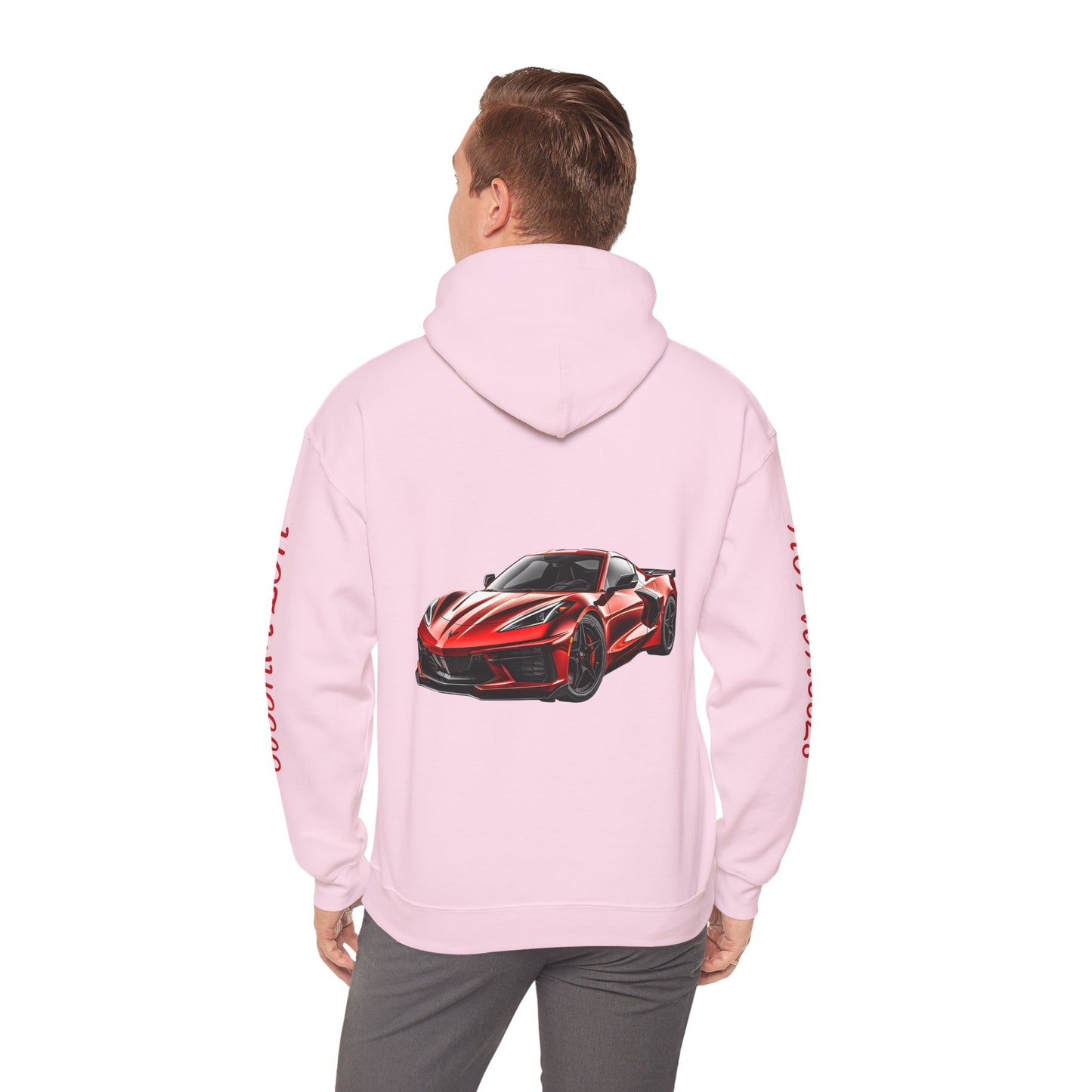Princess Grace Hot Wheels Unisex Hooded Sweatshirt Stylish Car Graphic Sweatshirt for Car Enthusiasts