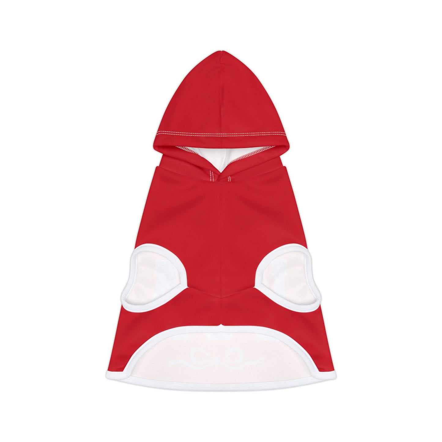 Princess Grace USA Flag Pet Hoodie Red Stylish Dog Apparel for Patriotic Occasions