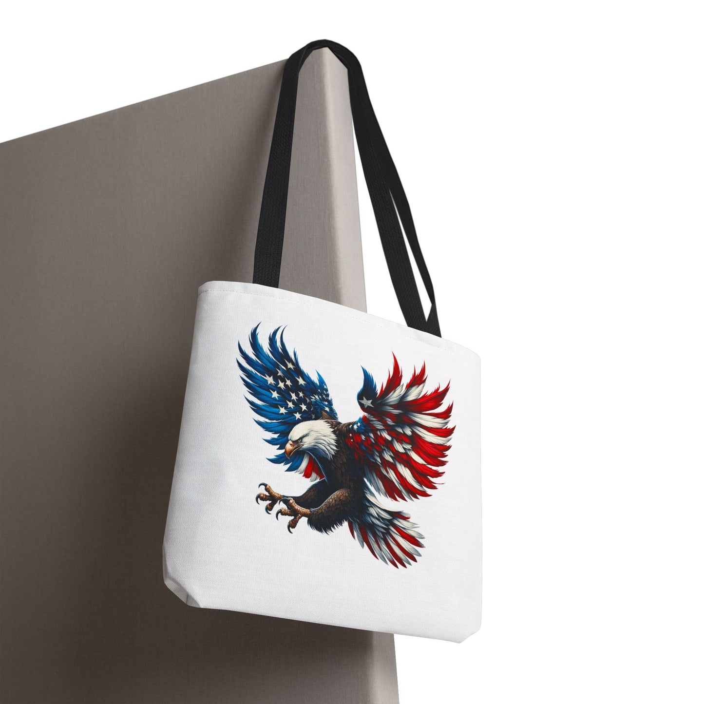 Princess Grace Patriotic American Eagle Tote Bag Bold Freedom Design