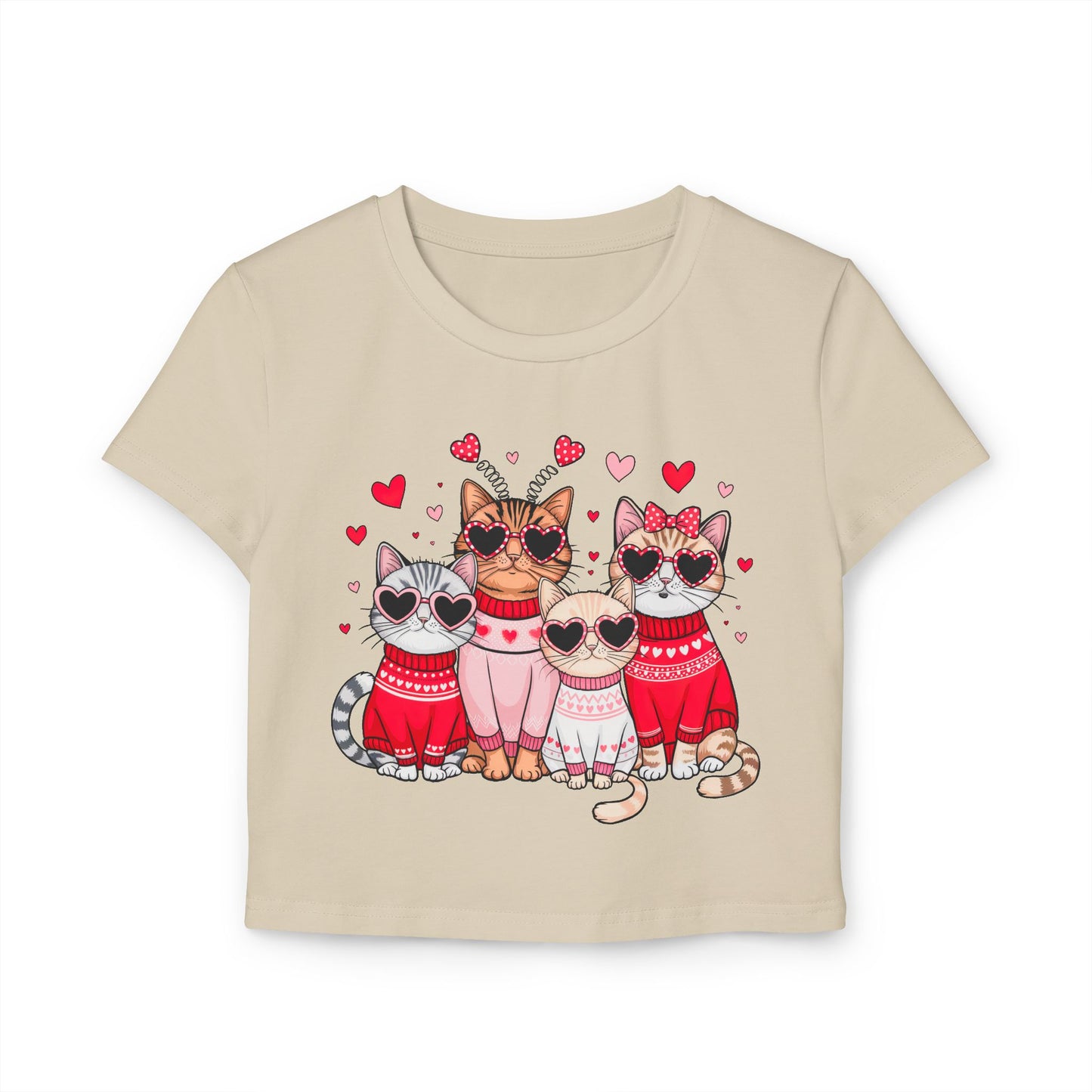 Princess Grace Cute Cat Love Women's Baby Tee Perfect Gift for Cat Lovers
