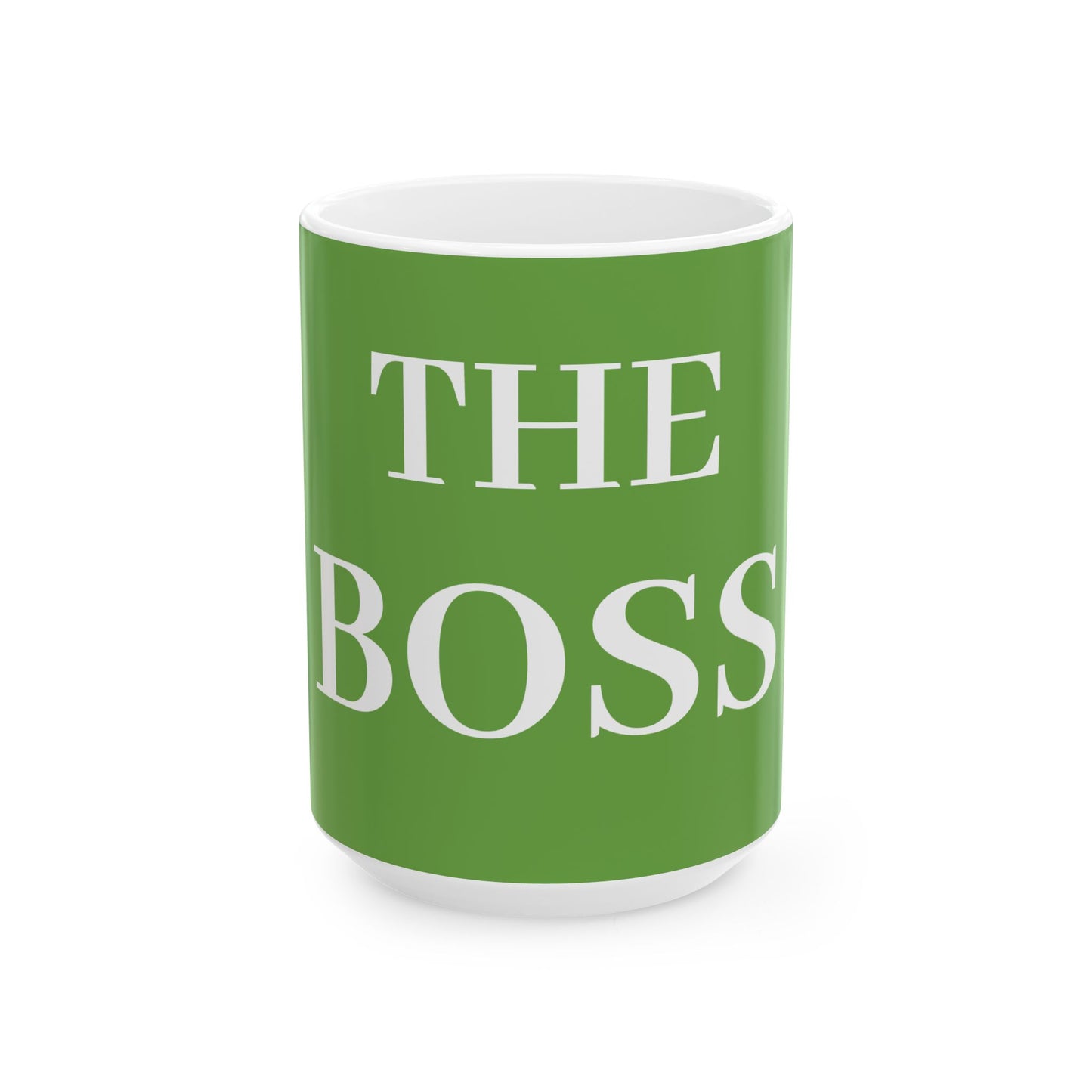 Princess Grace Personalized Boss Ceramic Mug 11oz & 15oz Green Coffee Cup