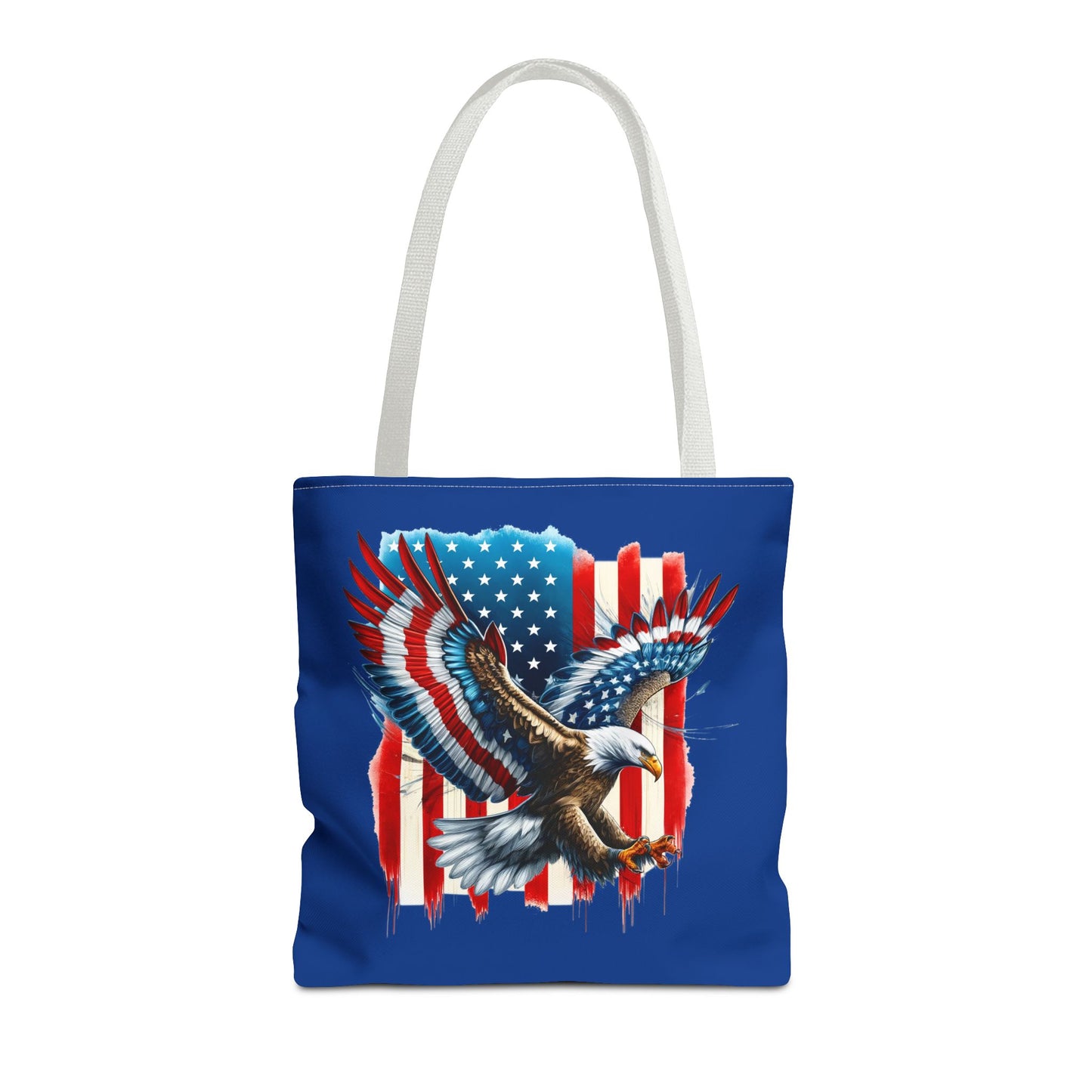 Princess Grace Patriotic Eagle Tote Bag American Flag Design