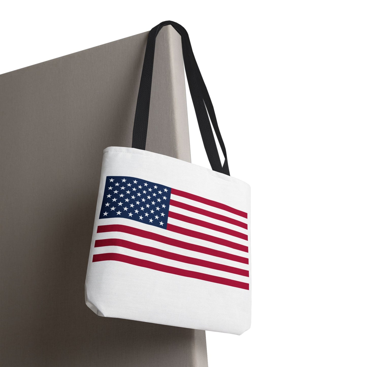 Princess Grace Patriotic Tote Bag American Flag Design Perfect for Holidays and Everyday Use