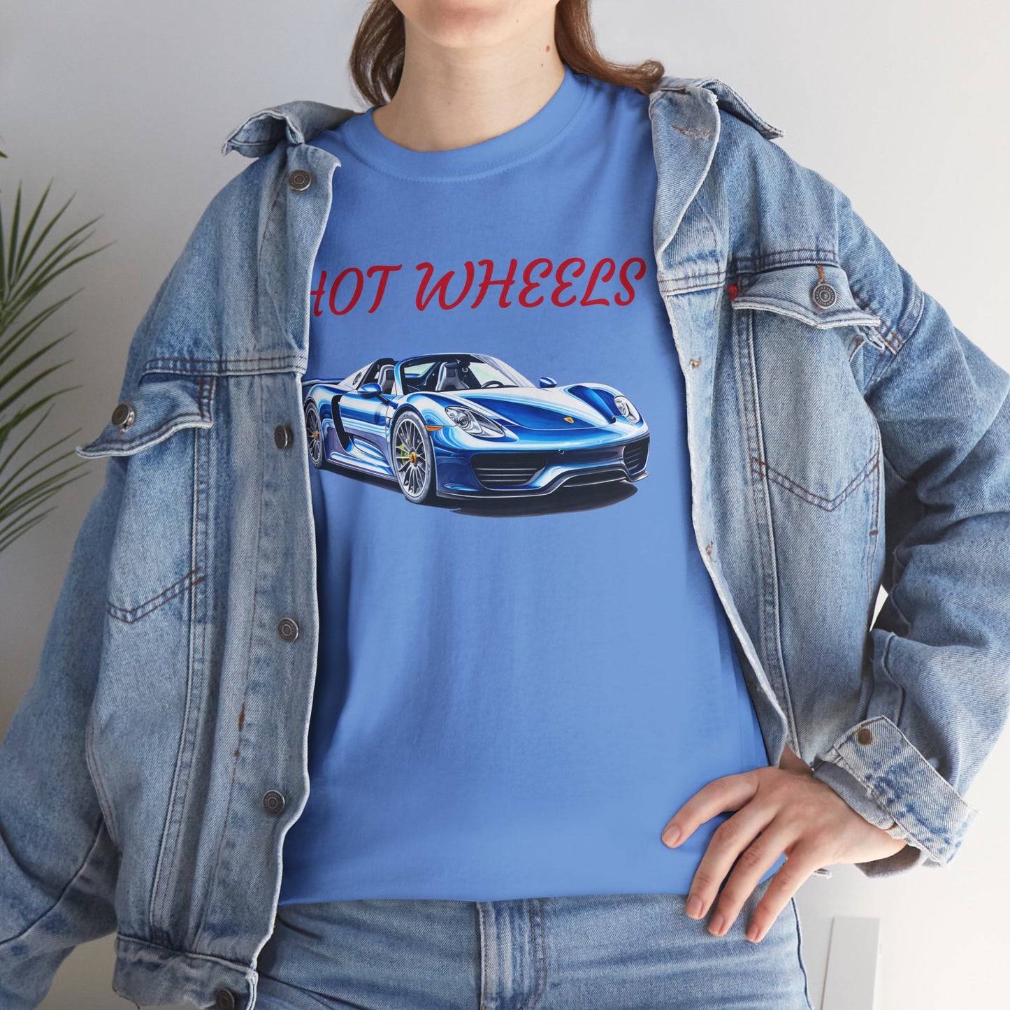 Princess Grace Hot Wheels Unisex Heavy Cotton Tee Perfect Gift for Car Enthusiasts