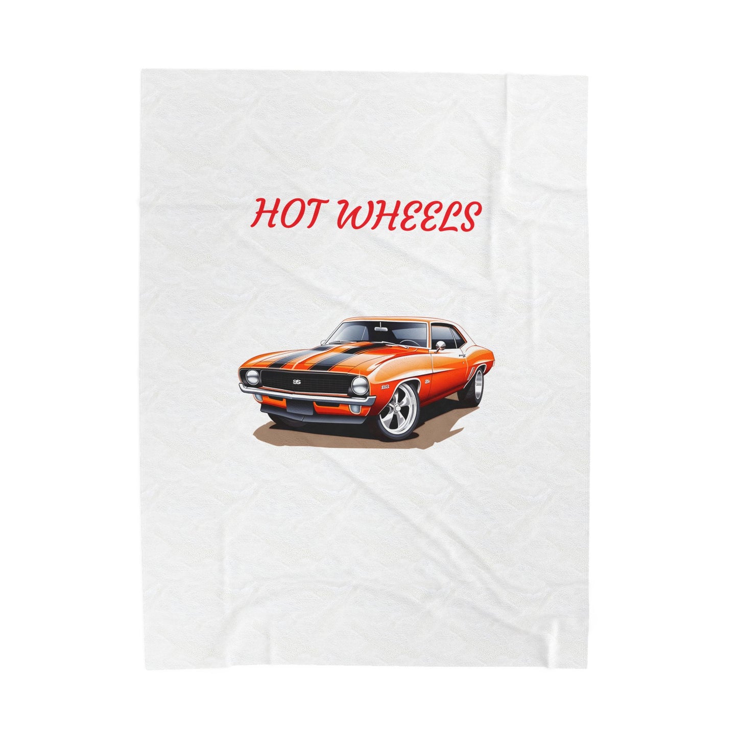 Princess Grace Hot Wheels Velveteen Plush Blanket for Car Enthusiasts