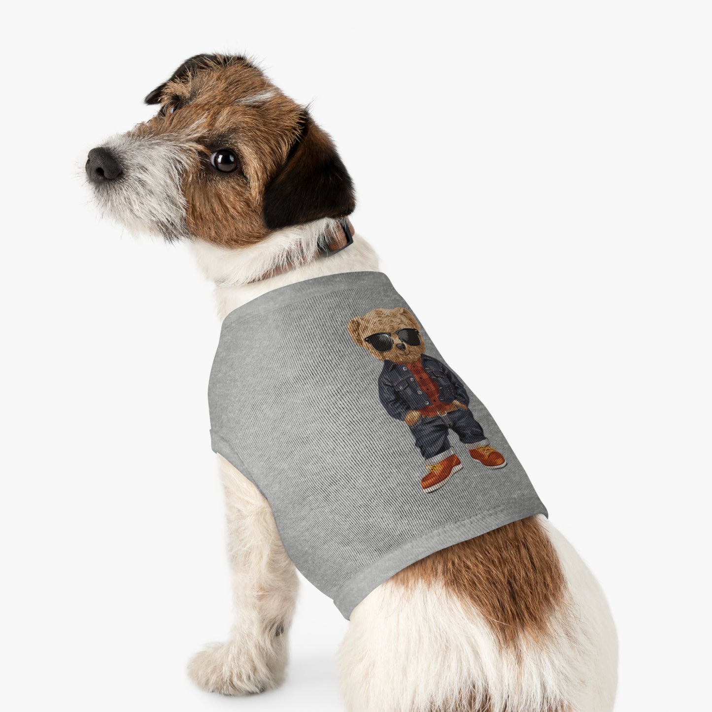 Princess Grace CUTE Cool Bear Pet Tank Top Trendy Dog Apparel for Stylish Pets