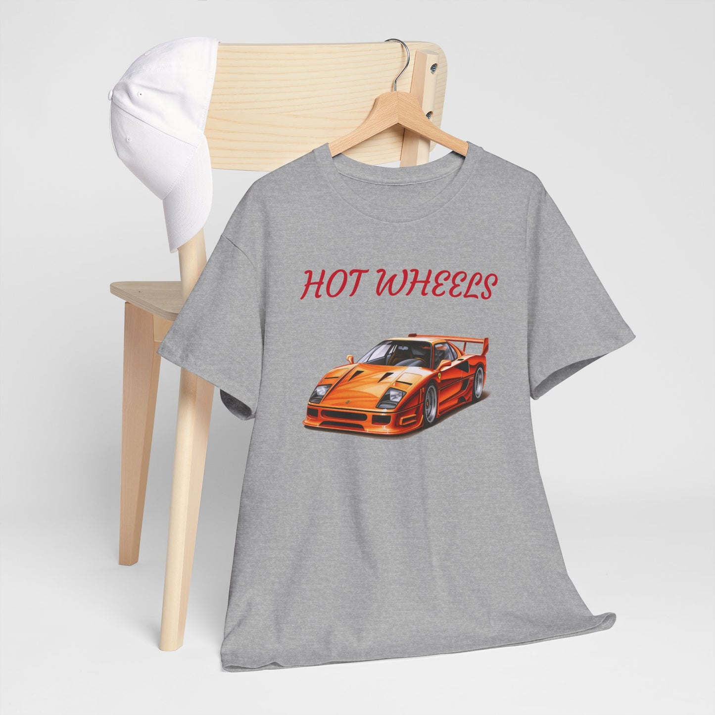 Princess Grace Hot Wheels Unisex Heavy Cotton Tee Perfect for Car Lovers and Racing Fans
