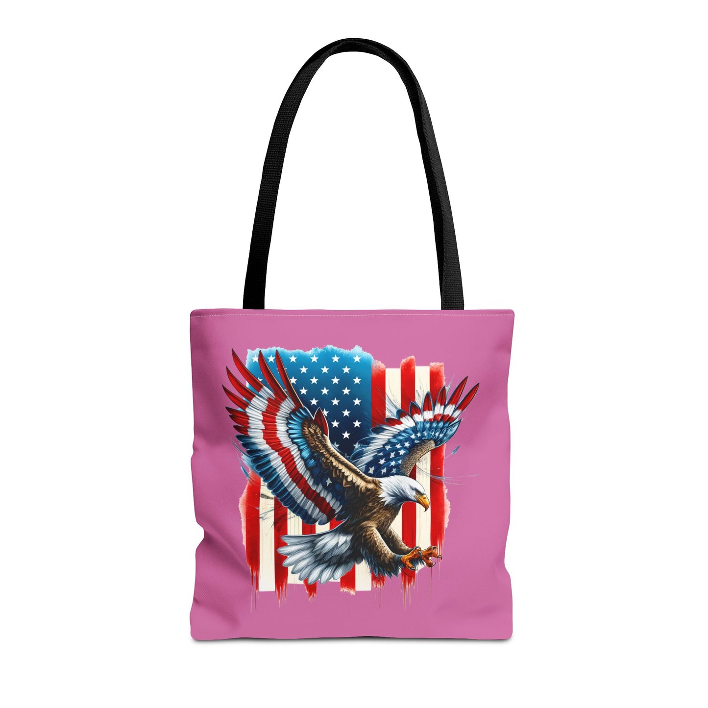 Princess Grace Patriotic Eagle Tote Bag American Flag Design