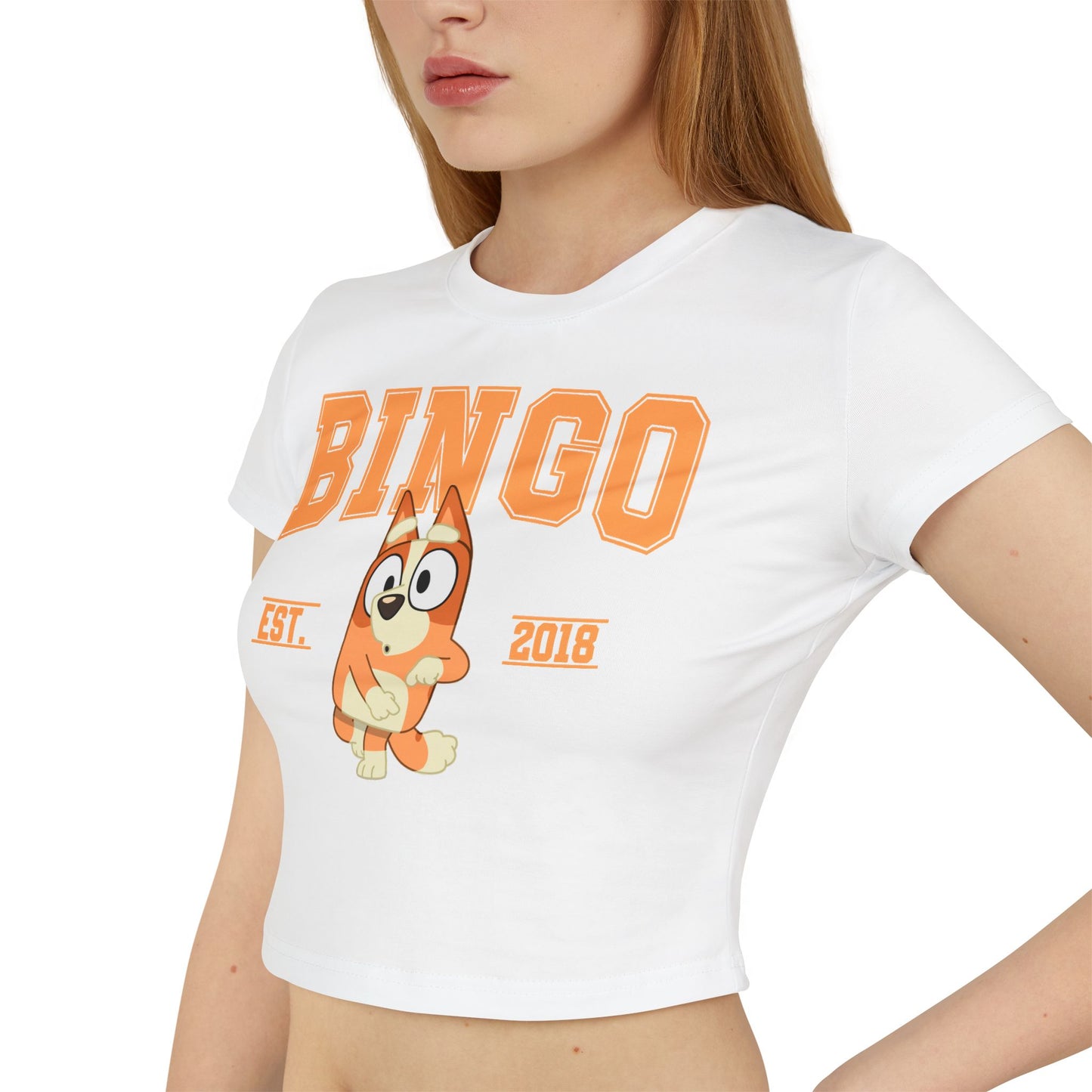 Princess Grace Bluey Cute Bingo & Bluey Graphic Baby Tee