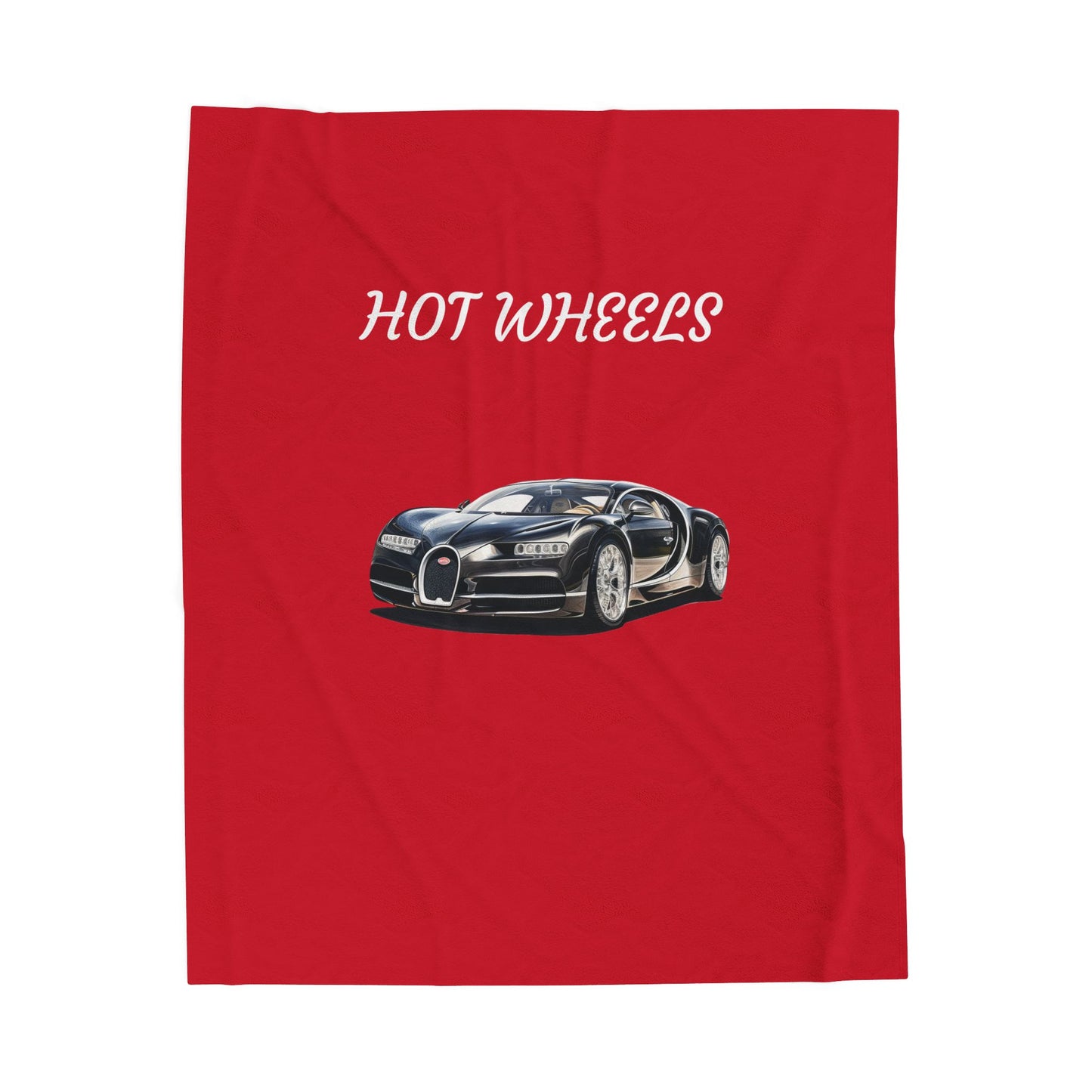 Princess Grace Hot Wheels Velveteen Plush Blanket Cozy Car Themed Throw for Kids & Car Enthusiasts