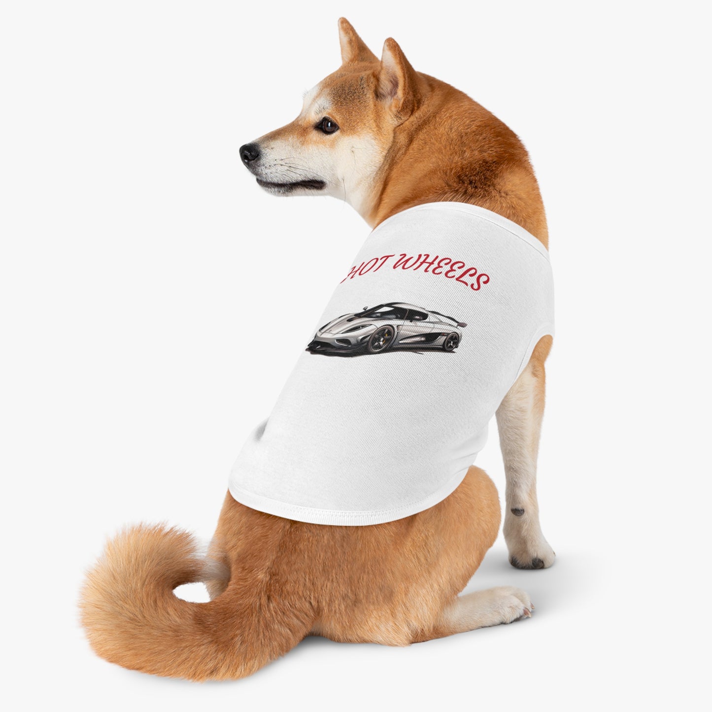 Princess Grace Hot Wheels Cool Pet Tank Top Design for Car Lovers