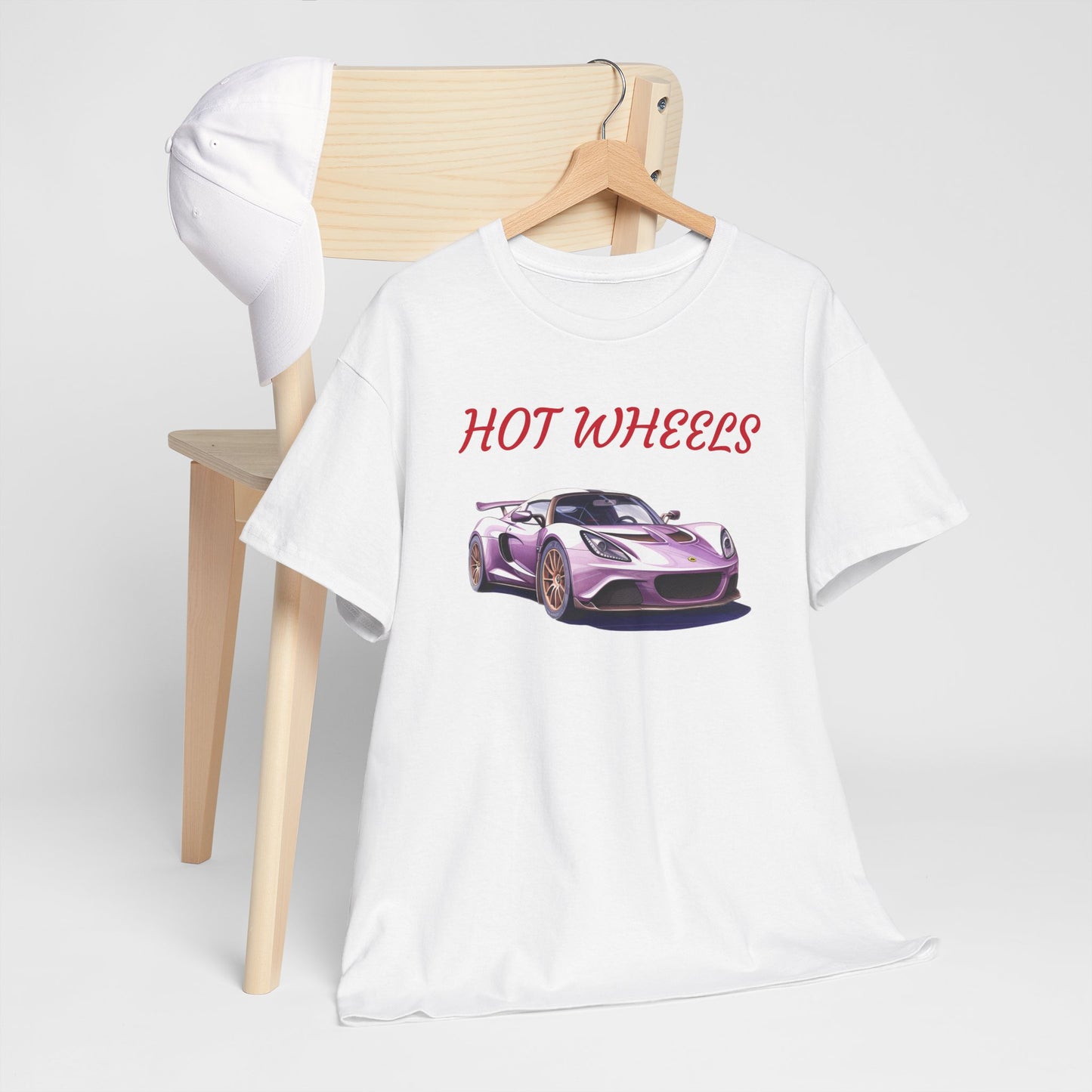 Princess Grace Hot Wheels Unisex Heavy Cotton Tee Perfect for Car Enthusiasts