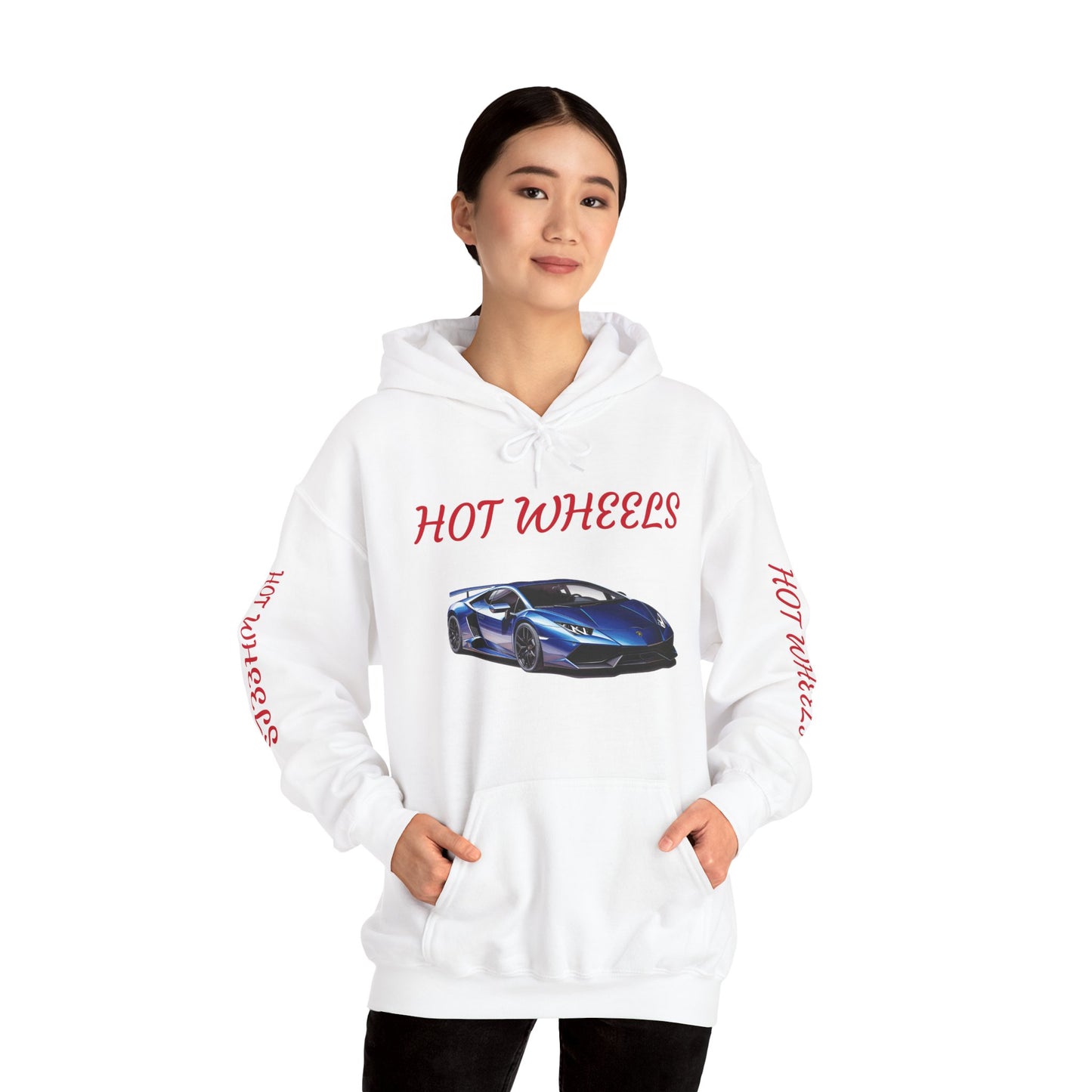 Princess Grace Hot Wheels Unisex Heavy Blend Hoodie Cool Car Graphic Sweatshirt for Auto Enthusiasts