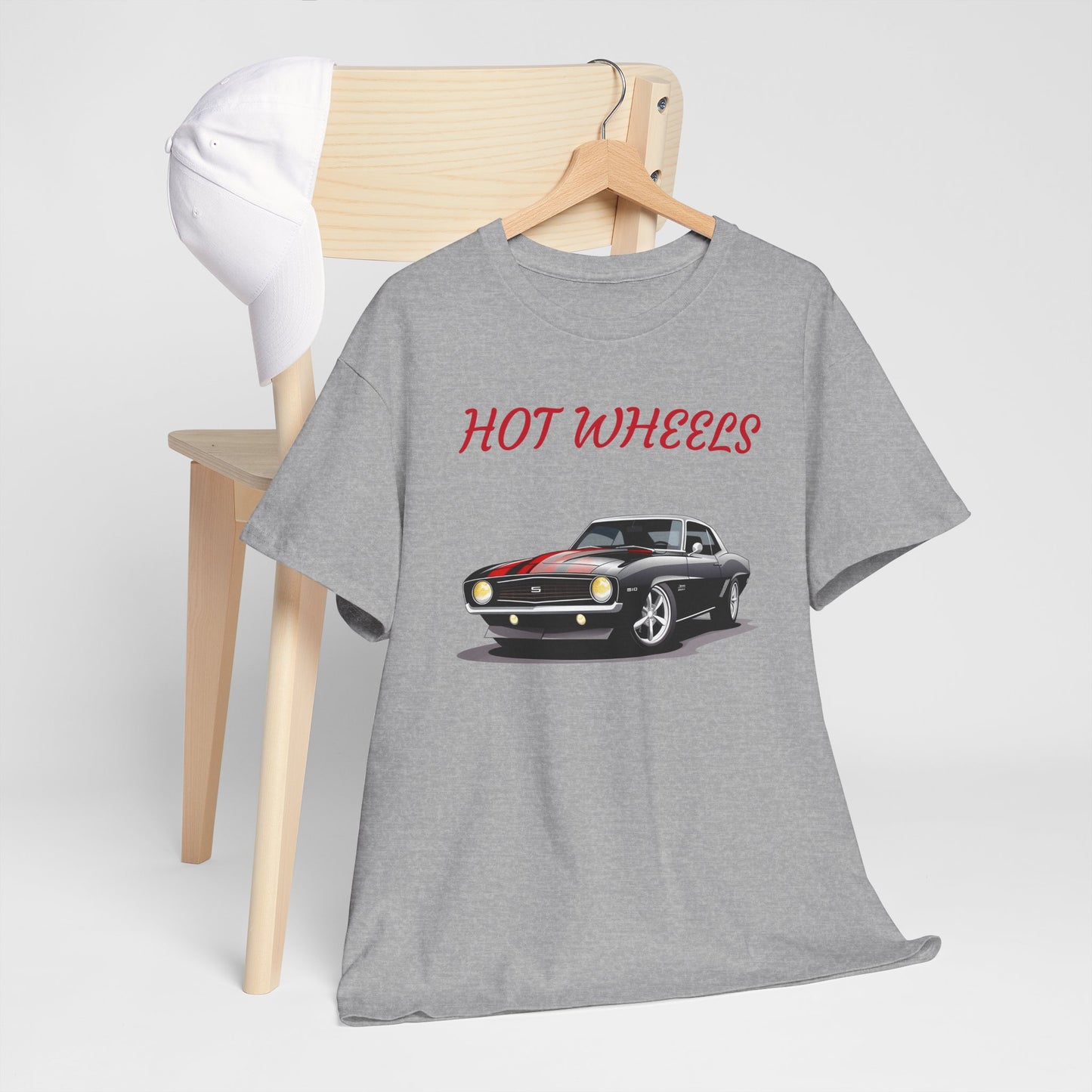 Princess Grace Hot Wheels Unisex Heavy Cotton Tee Classic Car Graphic Style
