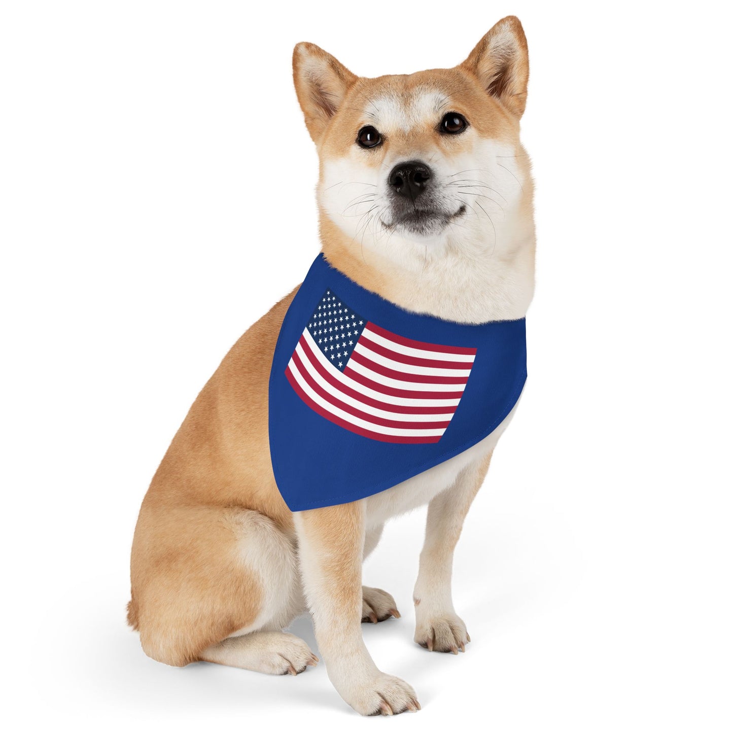Princess Grace Patriotic Pet Bandana Collar American Flag Design for Dogs