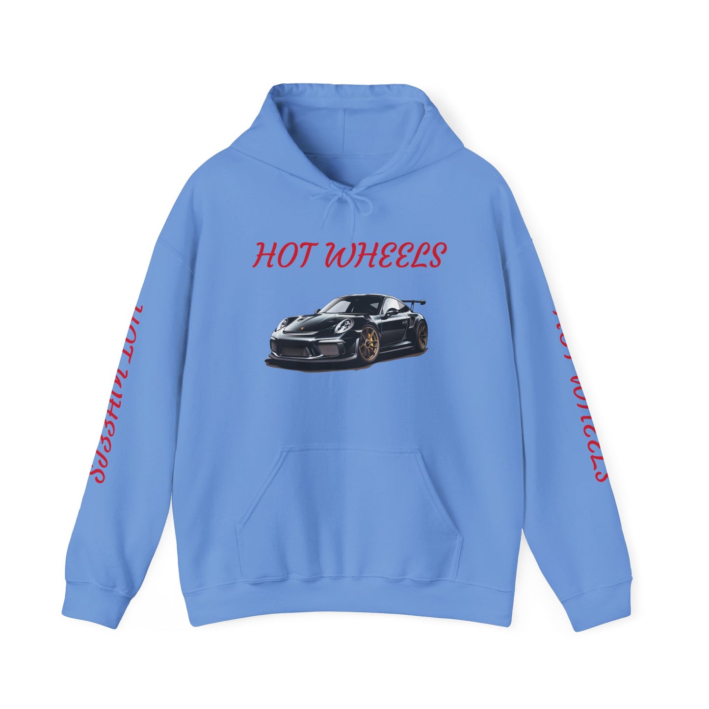 Princess Grace Hot Wheels Unisex Hooded Sweatshirt Passion for Cars and Racing Enthusiasts