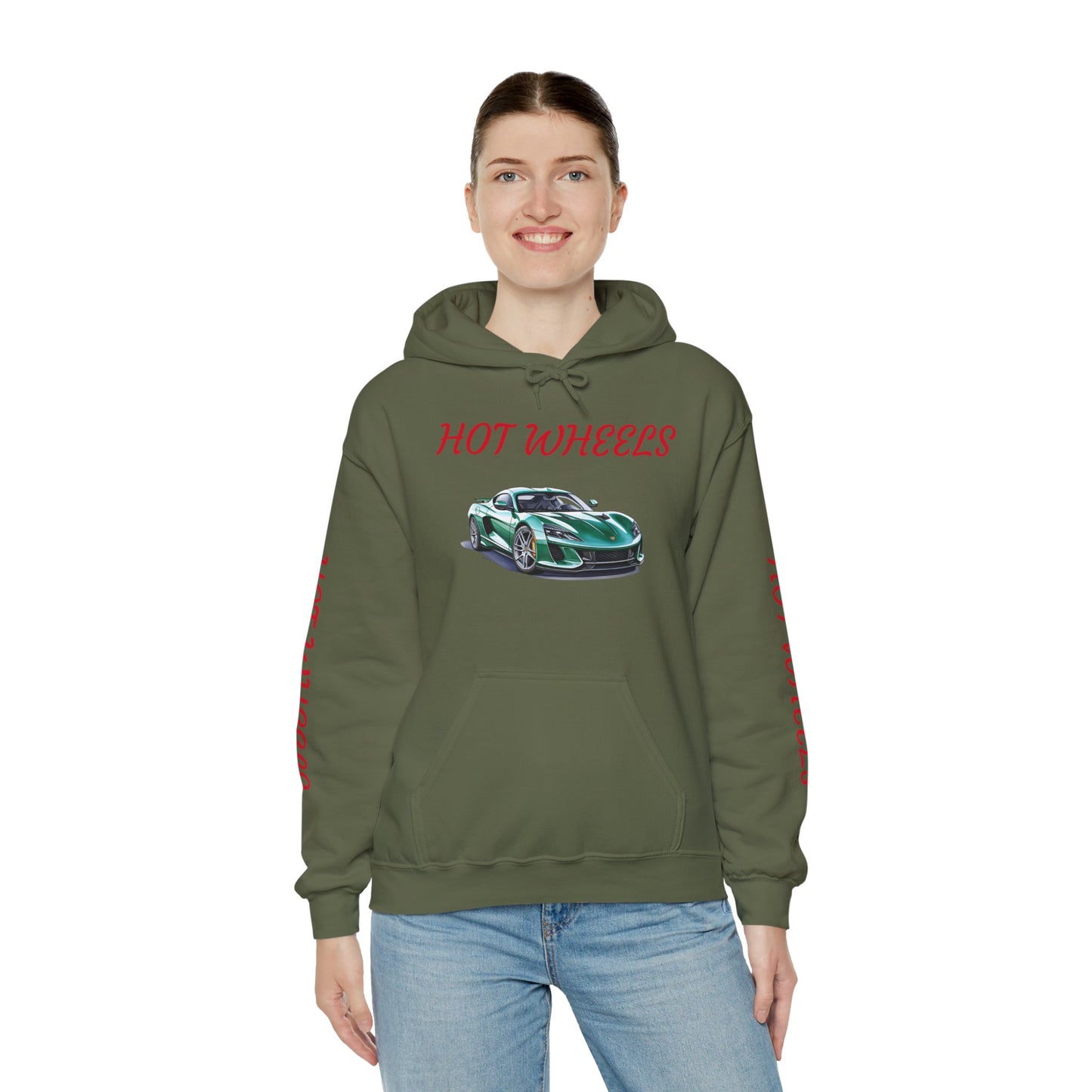 Princess Grace Hot Wheels Automotive Hoodie for Car Enthusiasts Unisex Heavy Blend Sweatshirt
