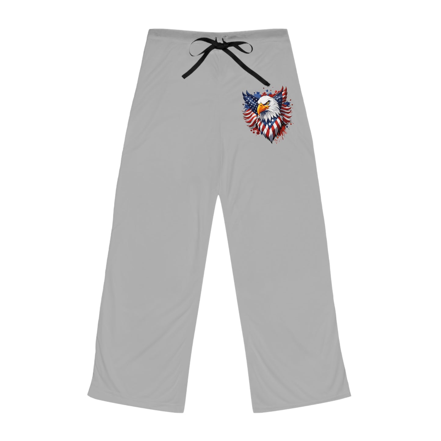 Princess Grace Patriotic Eagle Pajama Pants Soft & Comfy Lounge Wear