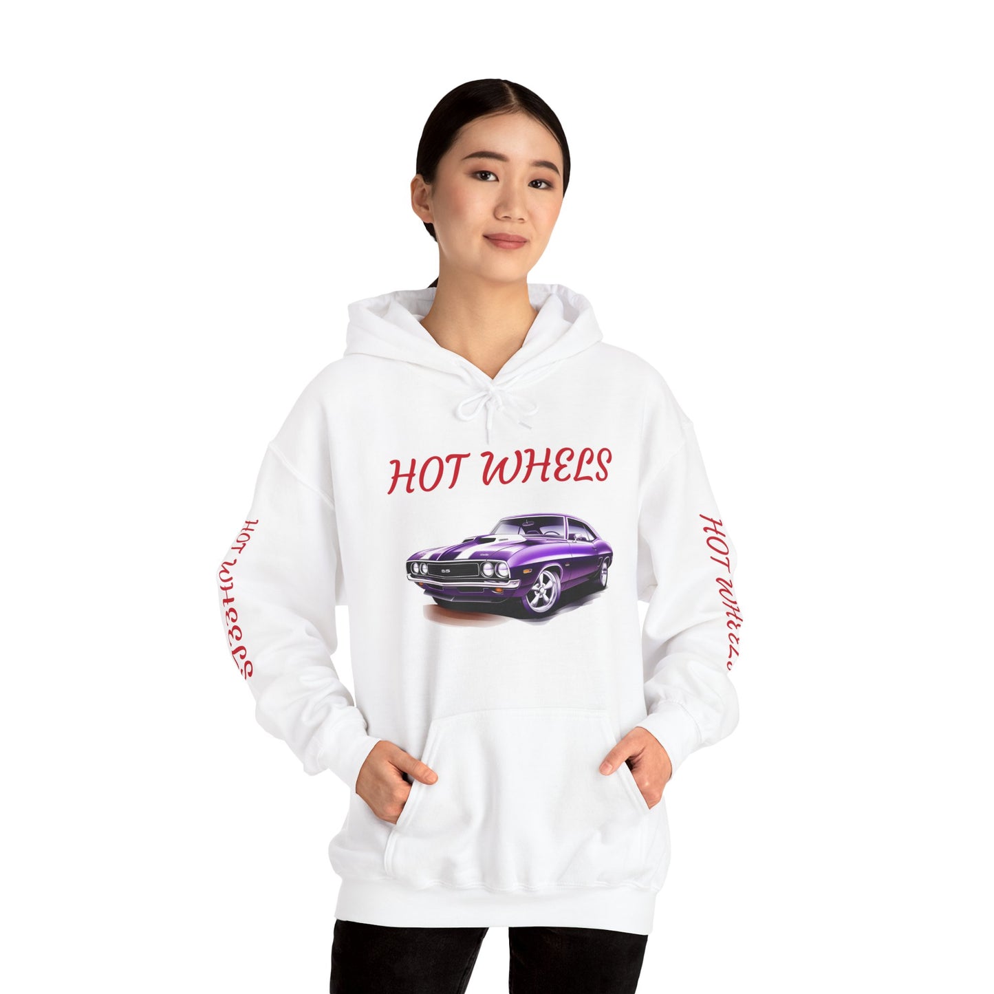 Princess Grace Vintage Hot Wheels Hooded Sweatshirt for Car Enthusiasts