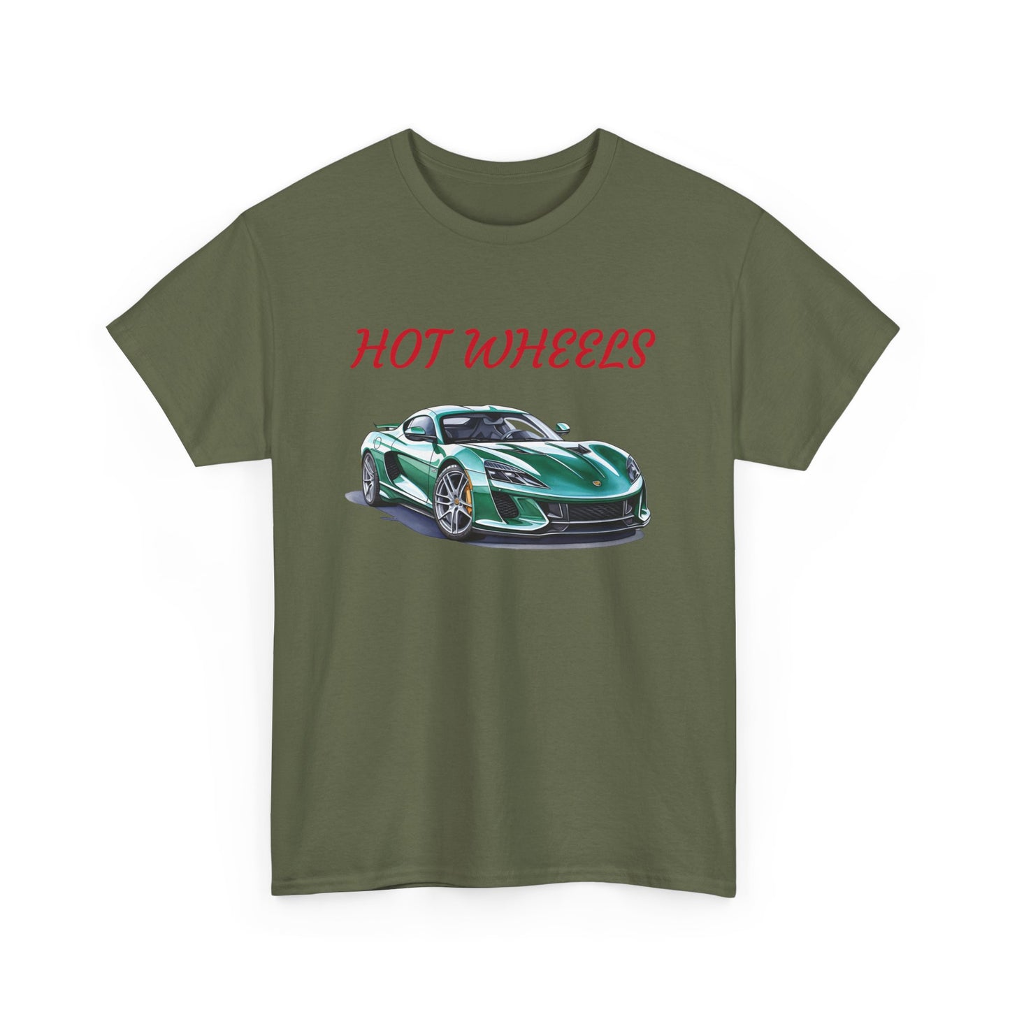 Princess Grace Hot Wheels Unisex Heavy Cotton Tee Car Lovers T-Shirt for Enthusiasts